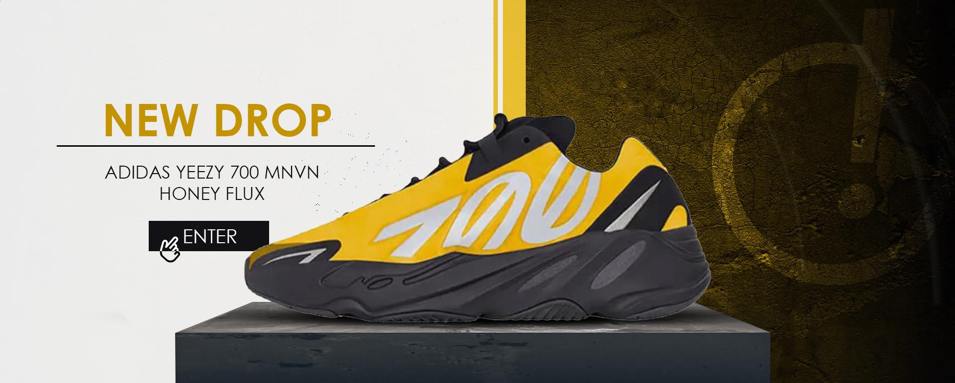 adidas yeezy 700 mnvm Honey Flux