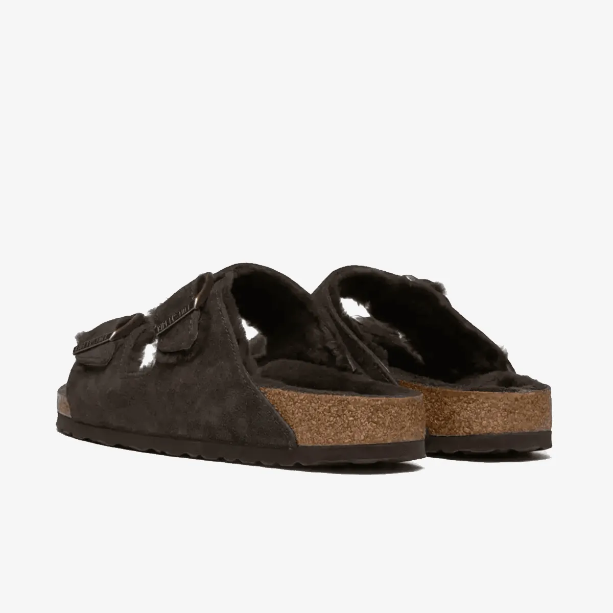 BIRKENSTOCK Papuci Arizona Shearling LEVE Mocca LAF 