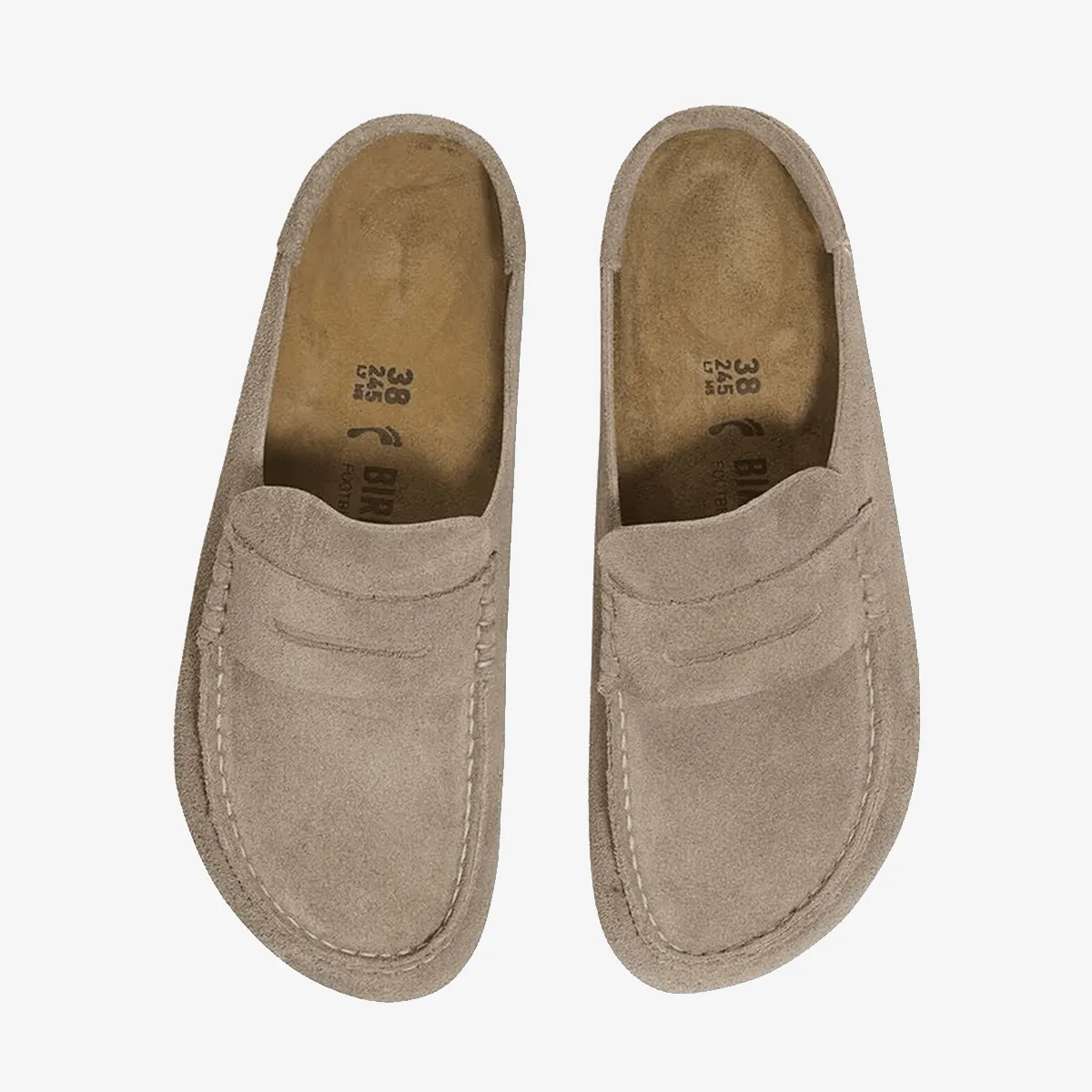 BIRKENSTOCK Papuci Naples Wrapped LEVE Taupe 