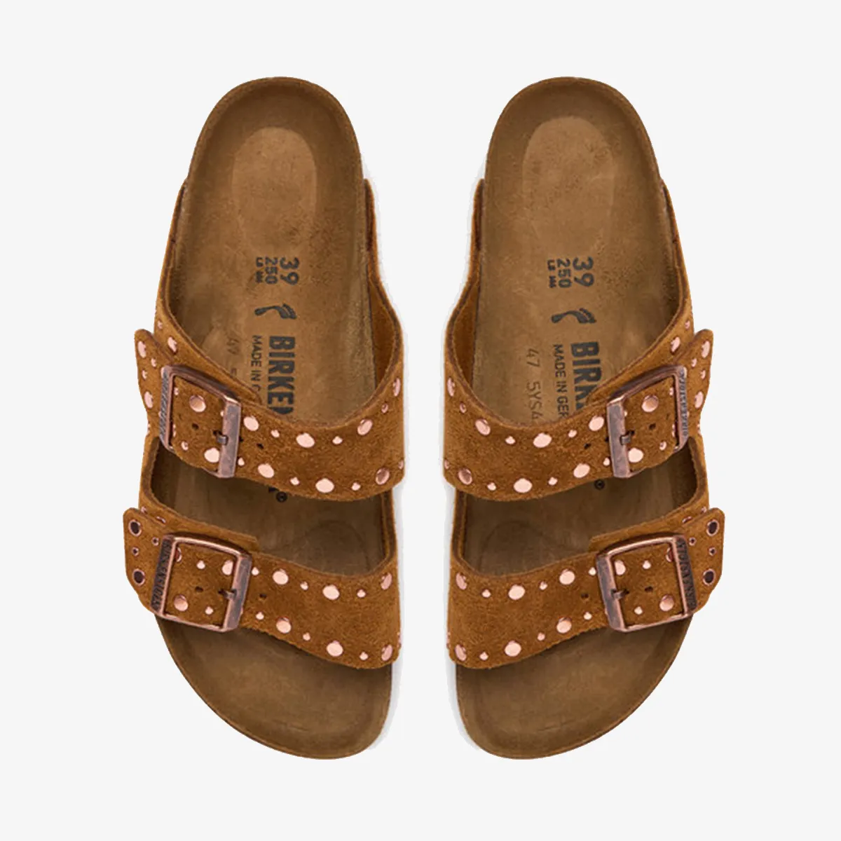 BIRKENSTOCK Papuci Arizona Rivet LEVE Mink 