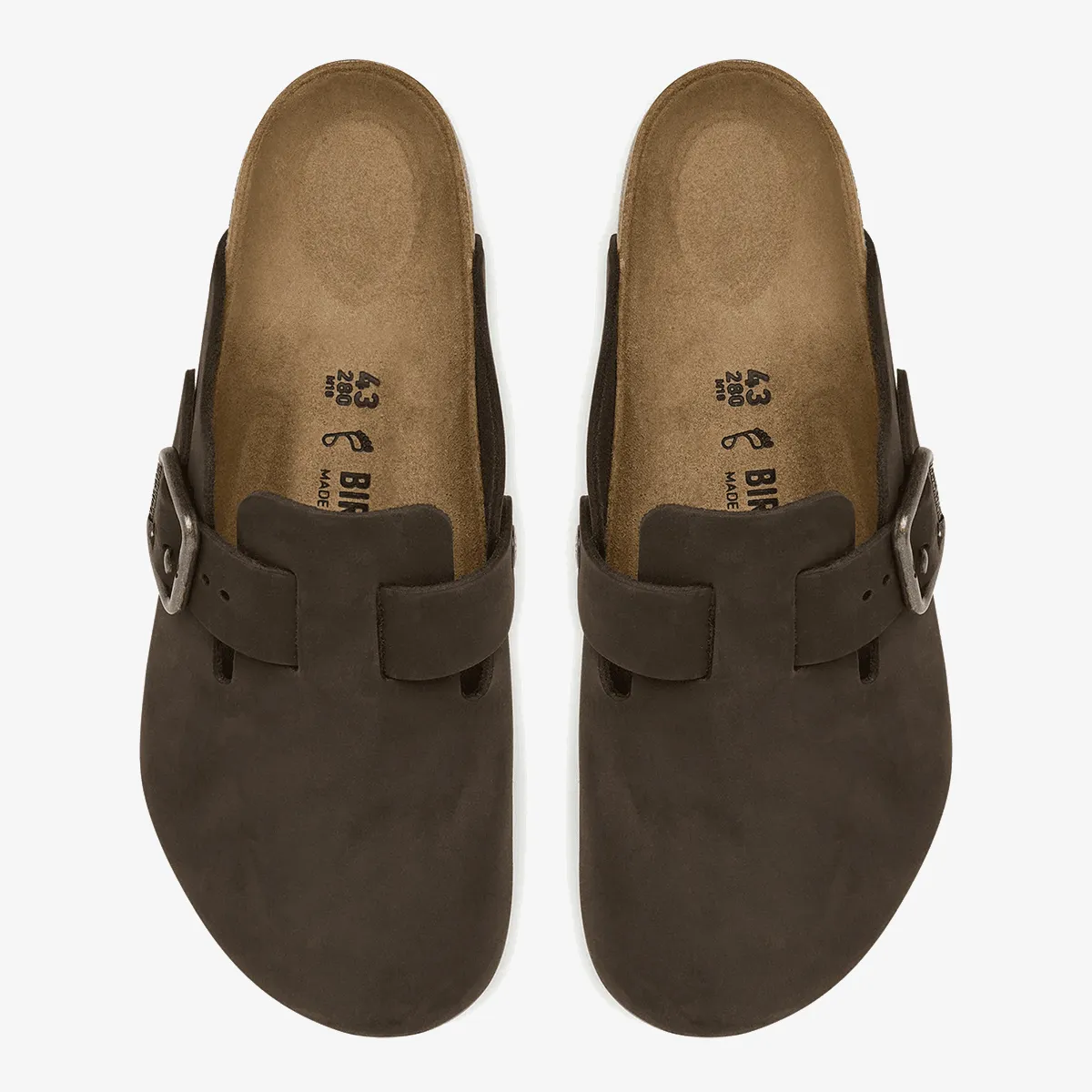 BIRKENSTOCK Papuci Boston WB LENB Mocca 