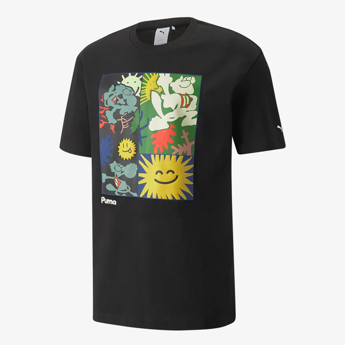 PUMA Tricou PUMA ADVENTURE PLANET Graphic Tee 
