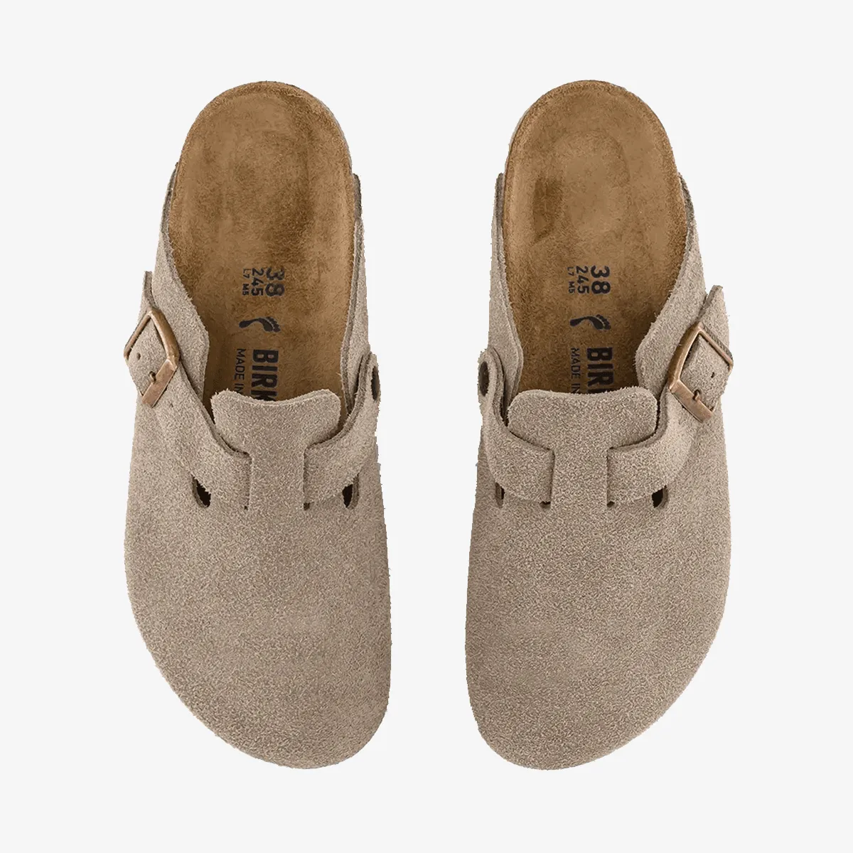 BIRKENSTOCK Papuci Boston LEVE Taupe 