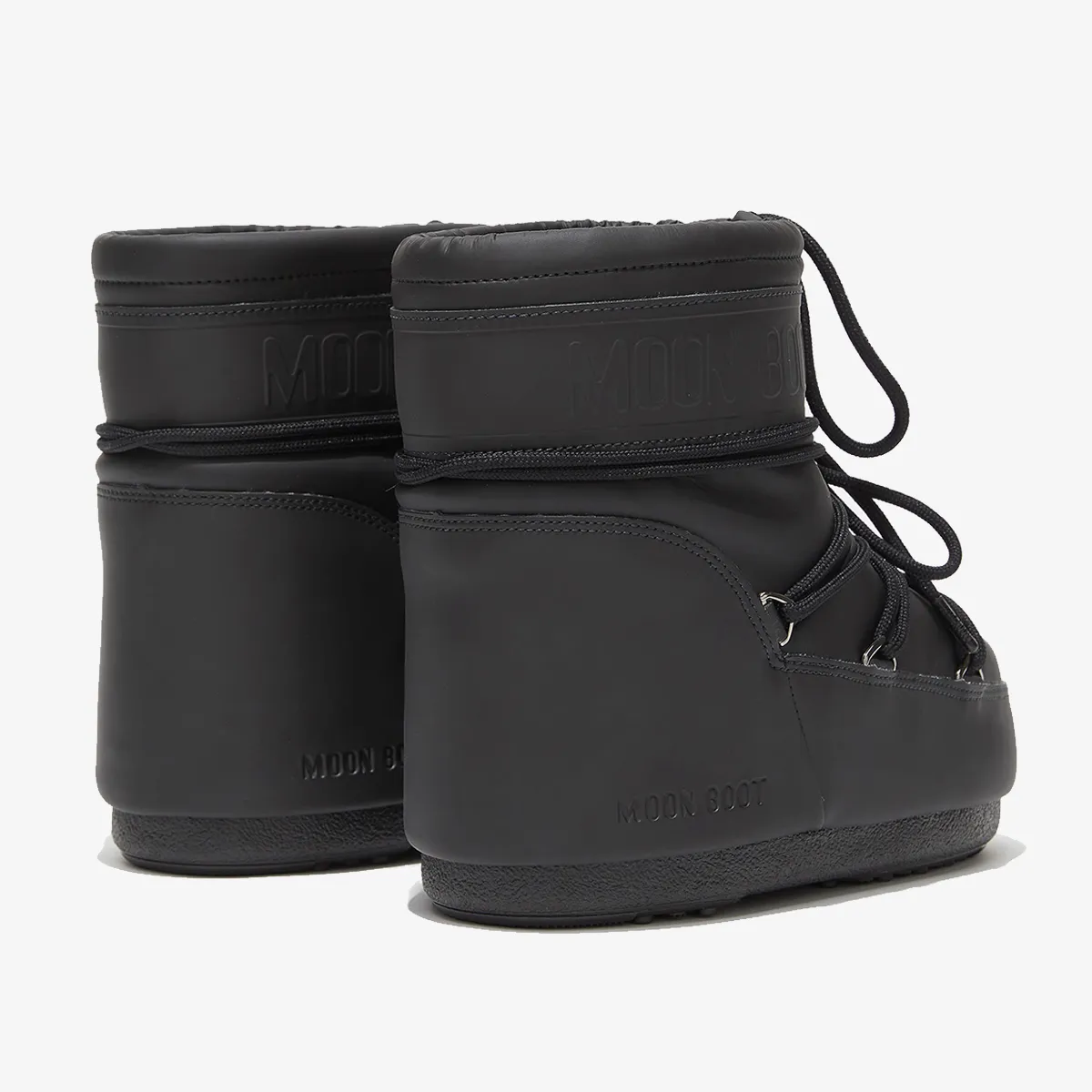 MOON BOOT Ghete MB ICON LOW RUBBER BLACK 