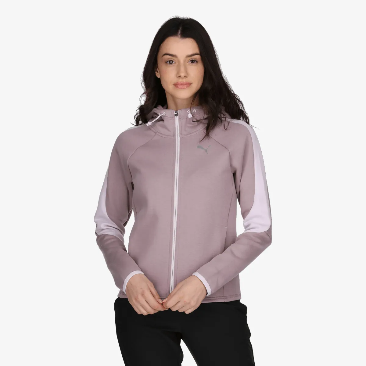 PUMA Hanorac PUMA Evostripe Full-Zip Hoodie 