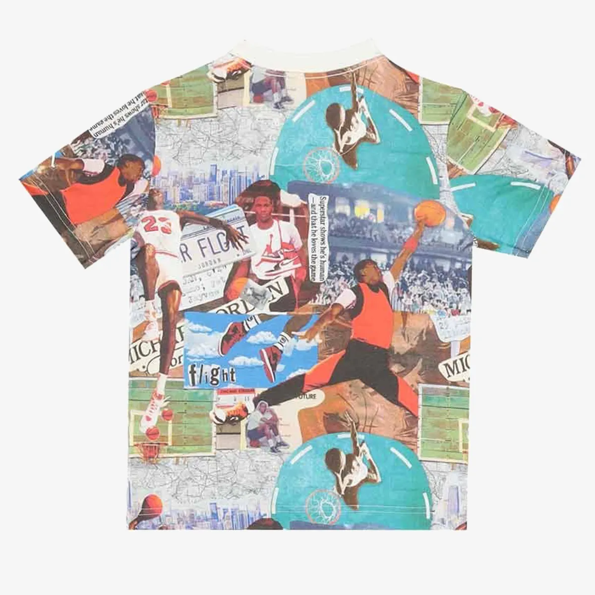 JORDAN Tricou JDB MJ BROOKLYN COLLAGE AOP SS 