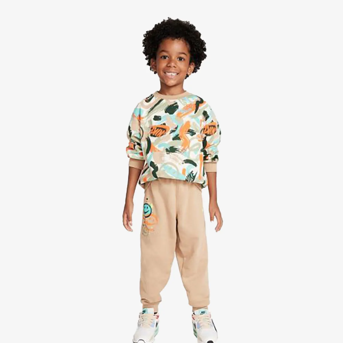 NIKE Treninguri NKB B NSW EY AOP CREW SET 