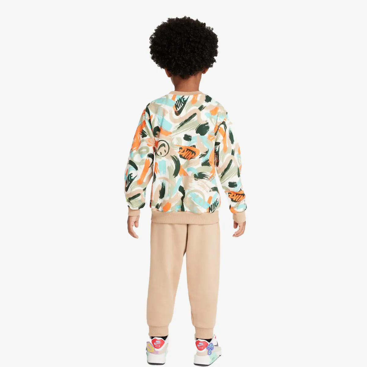 NIKE Treninguri NKB B NSW EY AOP CREW SET 