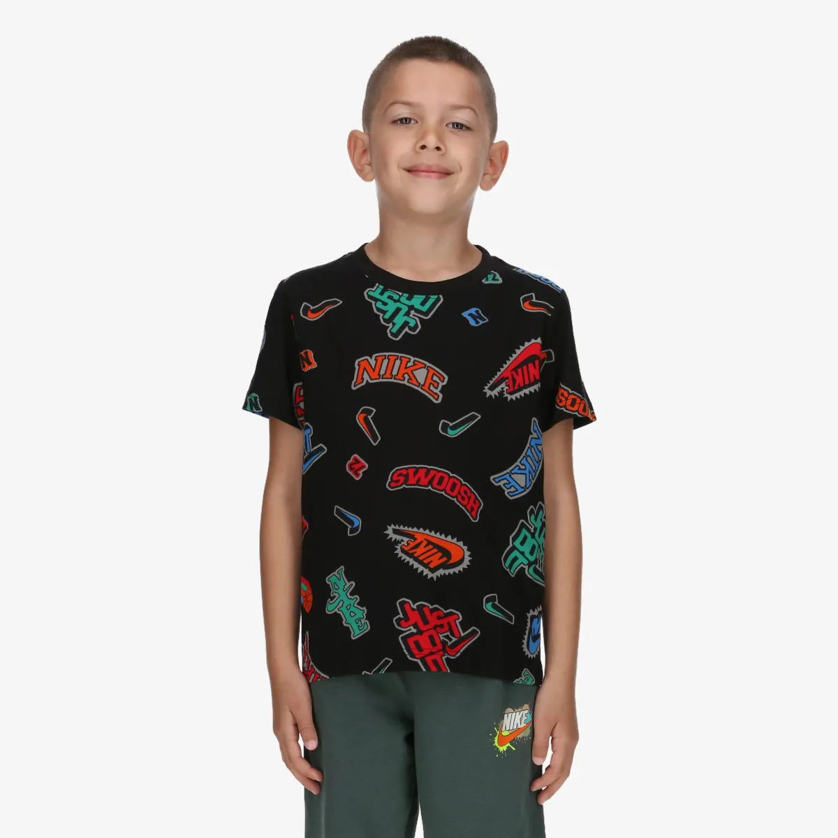 NIKE Tricou NKB VARZITY AOP TEE 