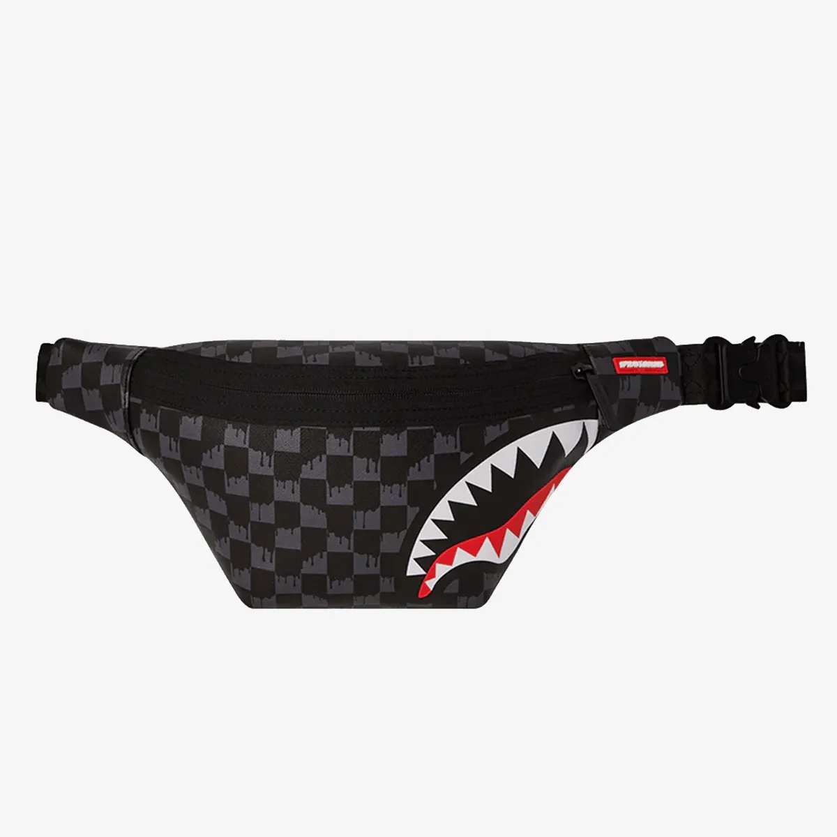 SPRAYGROUND GEANTA MICA DRIP CHECK SHARK CROSSBODY SAVVY 