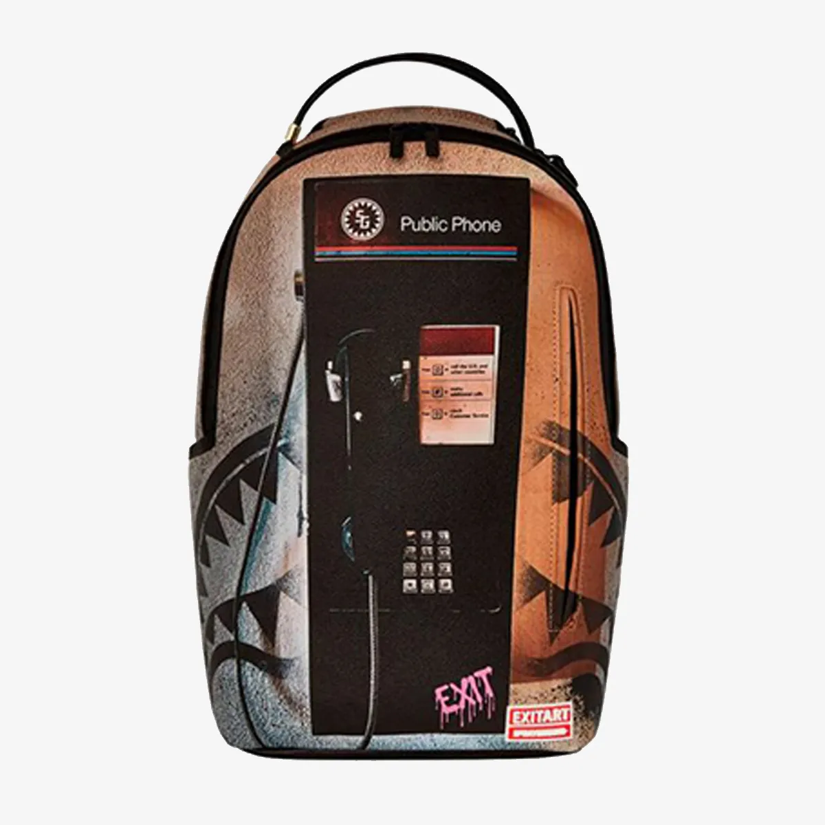 SPRAYGROUND Rucsac EXIT PAY PHONE BACKPACK 