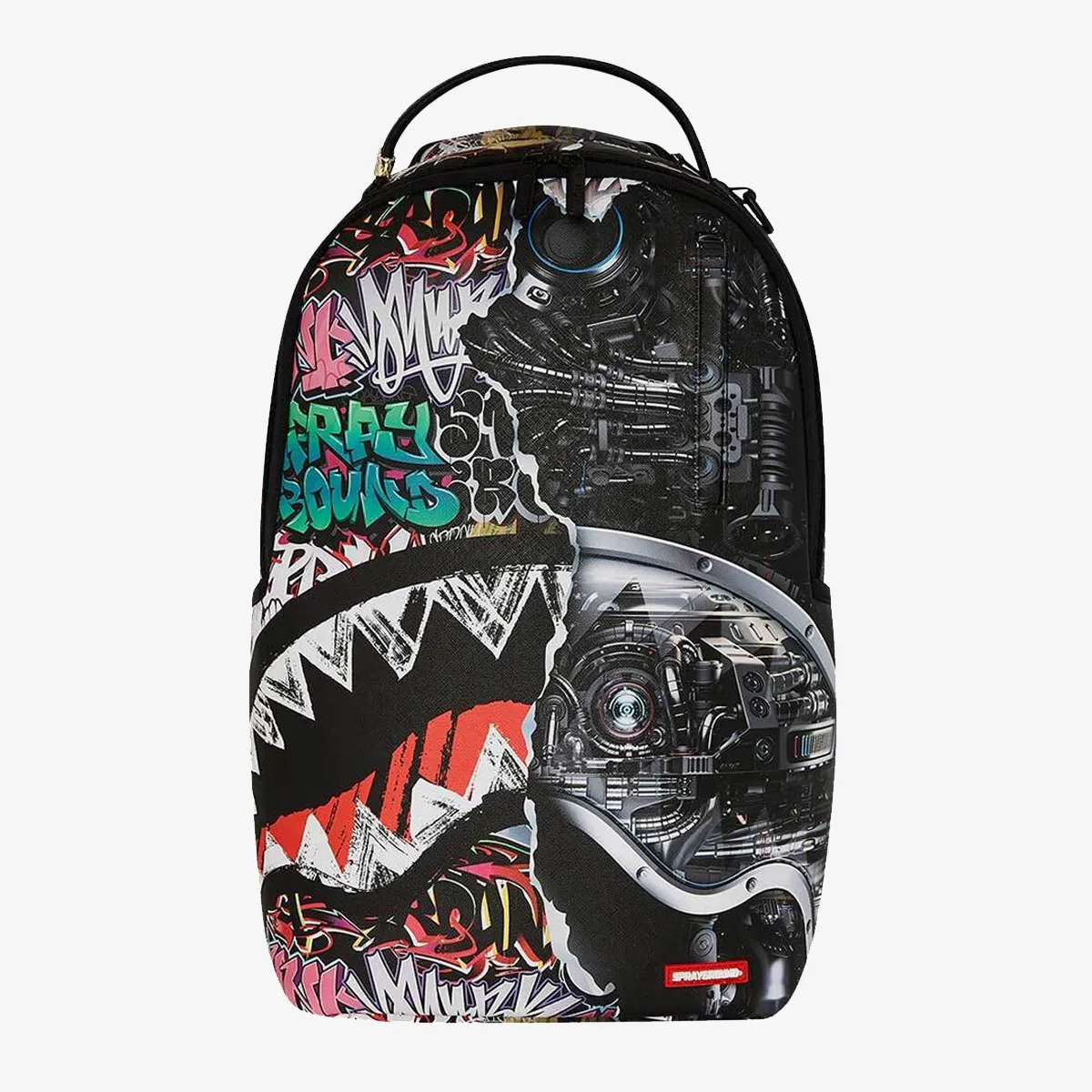 SPRAYGROUND Rucsac SPLIT CYBERSHARK DLXSV BACKPACK 