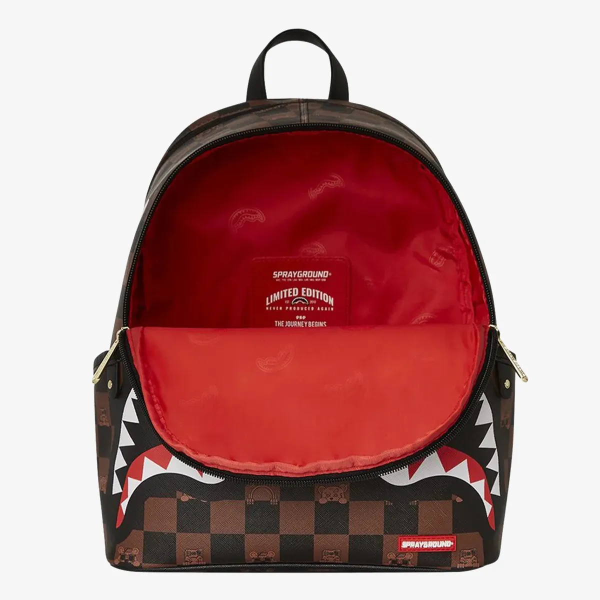 SPRAYGROUND Rucsac PEEKING CHARACTER CHECK SAVAGE 