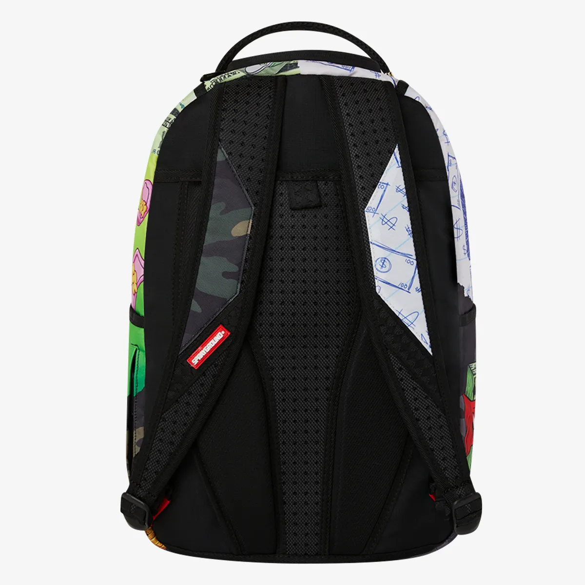 SPRAYGROUND Rucsac MEAN MONEY COLLAGE BACKPACK