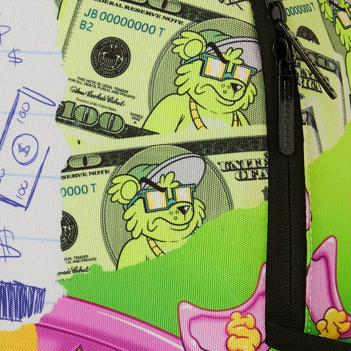 SPRAYGROUND Rucsac MEAN MONEY COLLAGE BACKPACK