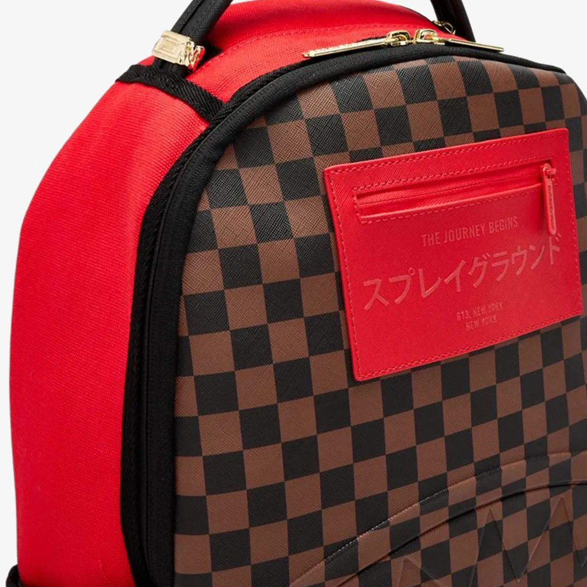 SPRAYGROUND Rucsac RED REDEMPTION BACKPACK 