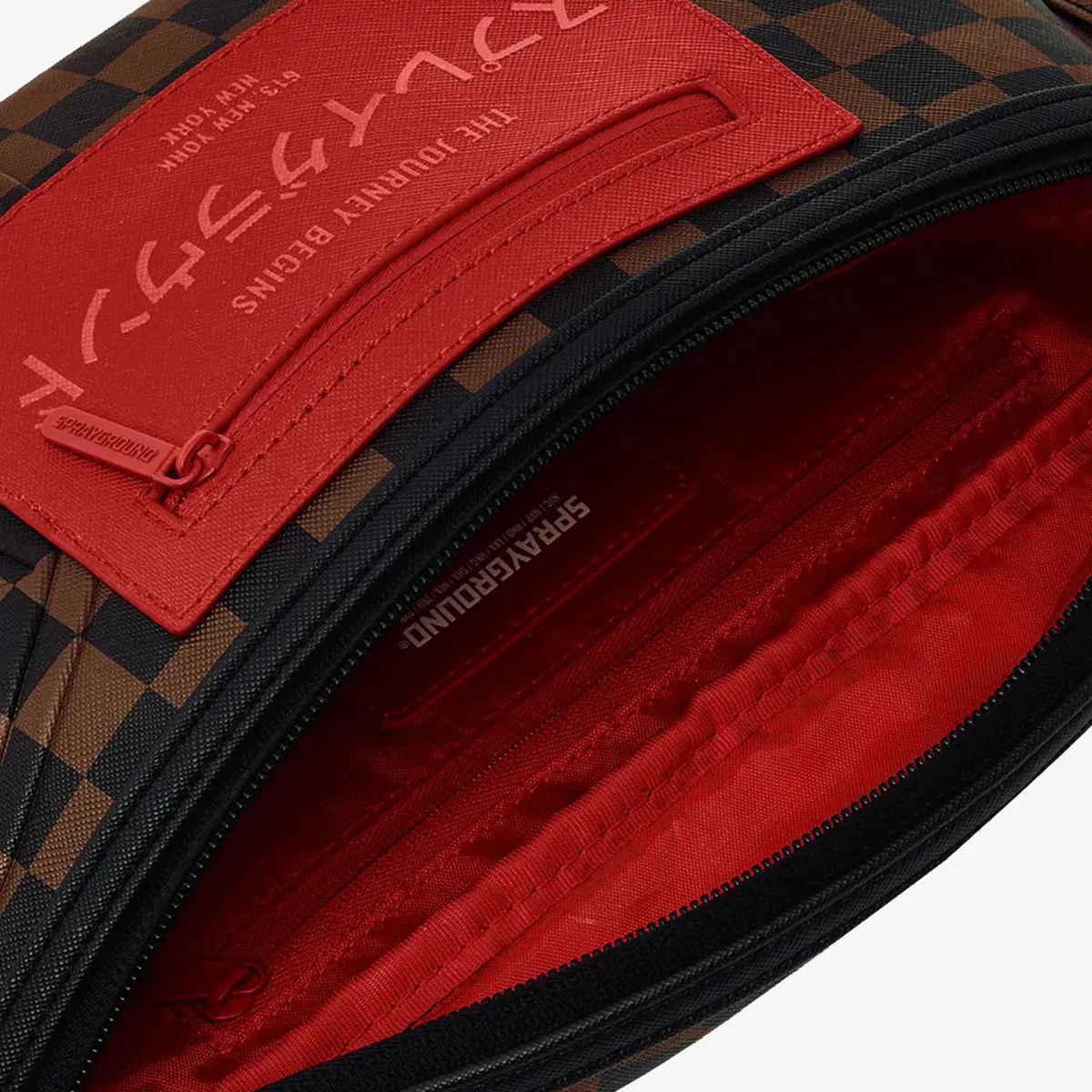 SPRAYGROUND Rucsac RED REDEMPTION SAVVY CROSSBODY 