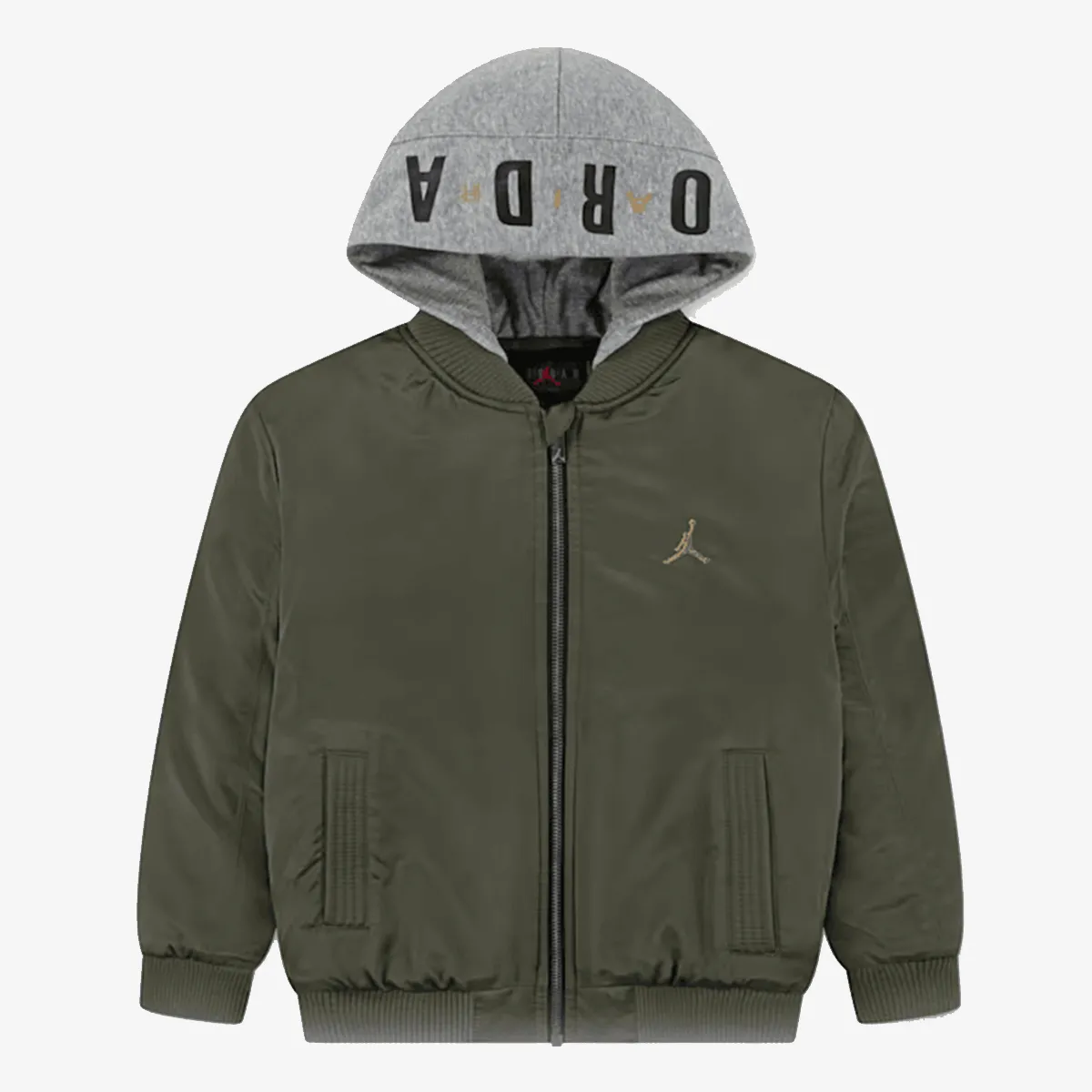 JORDAN Jacheta JDN BIG LOGO HOODED BOMBER 