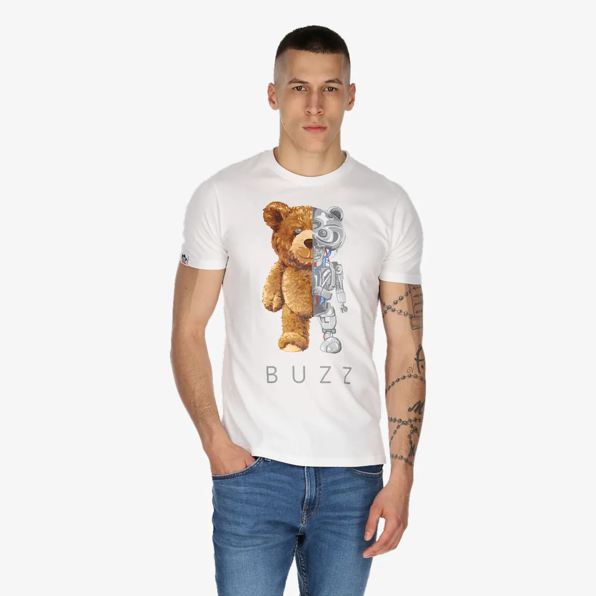 BUZZ Tricou ROBO BEAR T-SHIRT