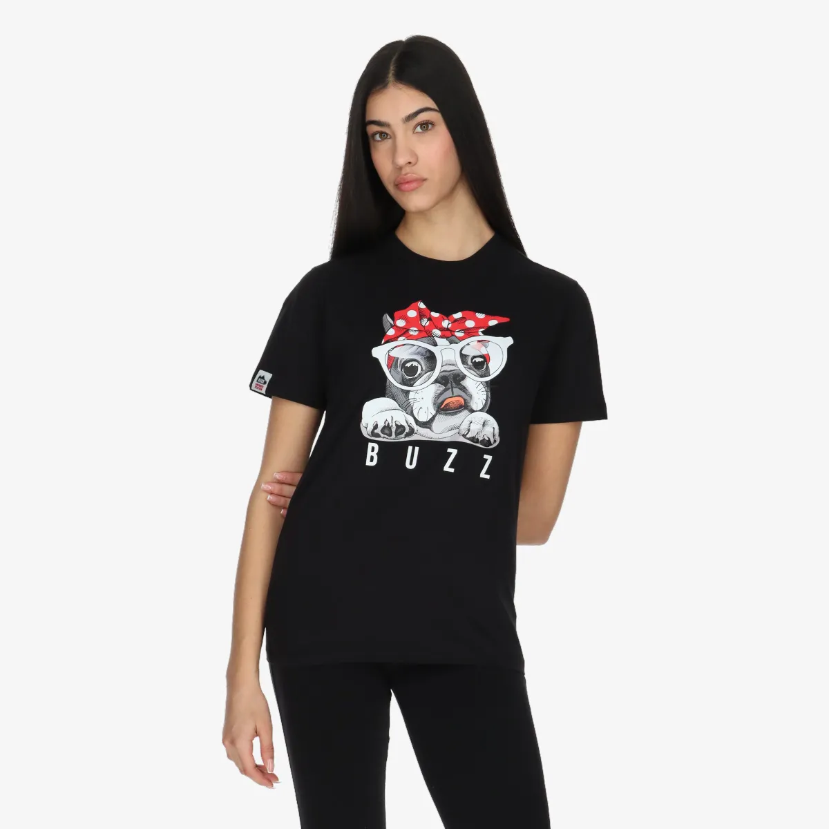 BUZZ Tricou SCARF FRINCHIE W T-SHIRT 
