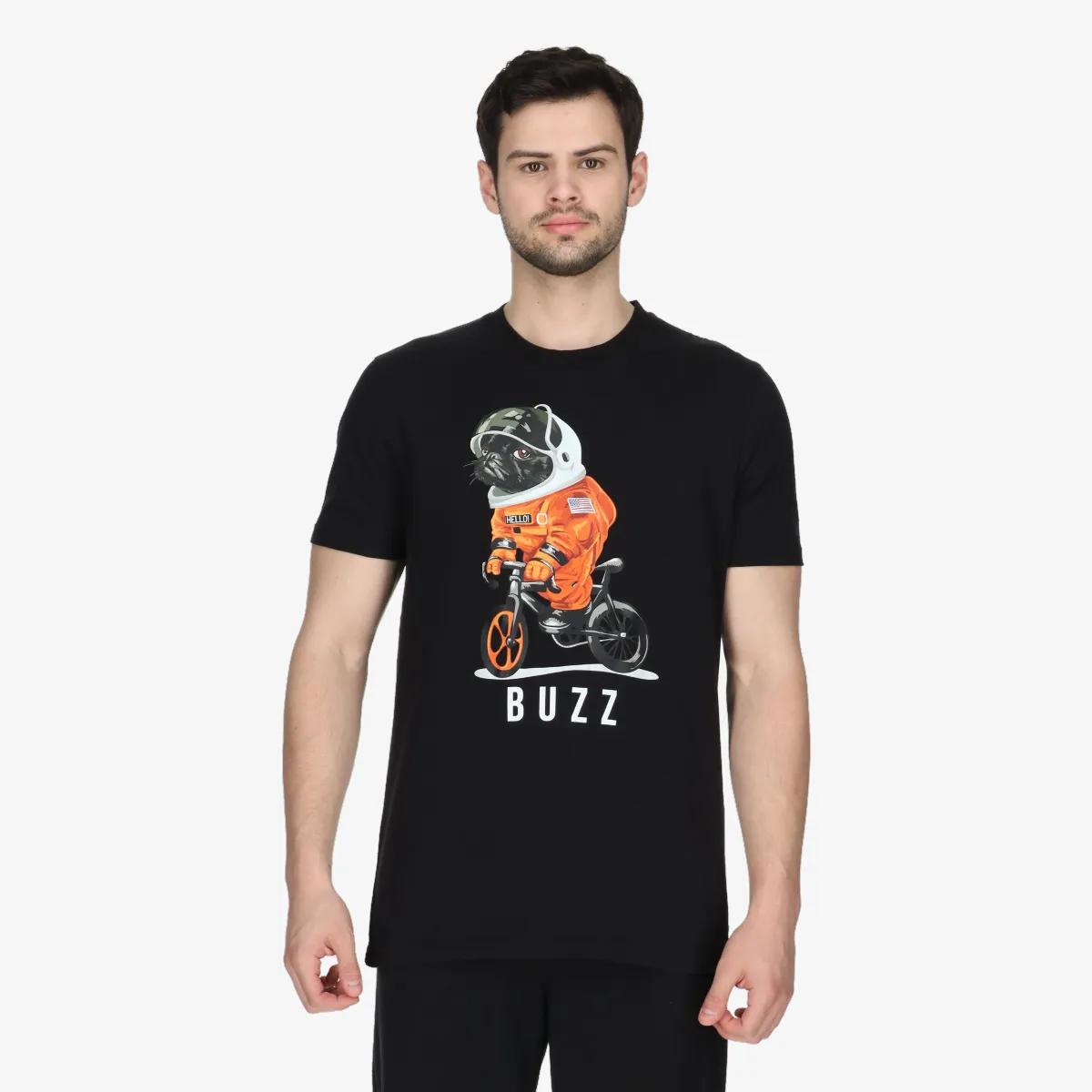 BUZZ Tricou BICYCLE FRENCHIE T-SHIRT 