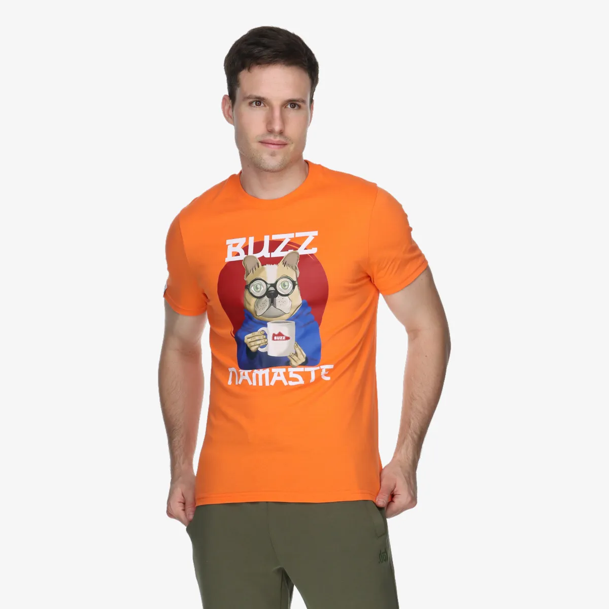 BUZZ Tricou HIPSTER NAMASTE T-SHIRT 