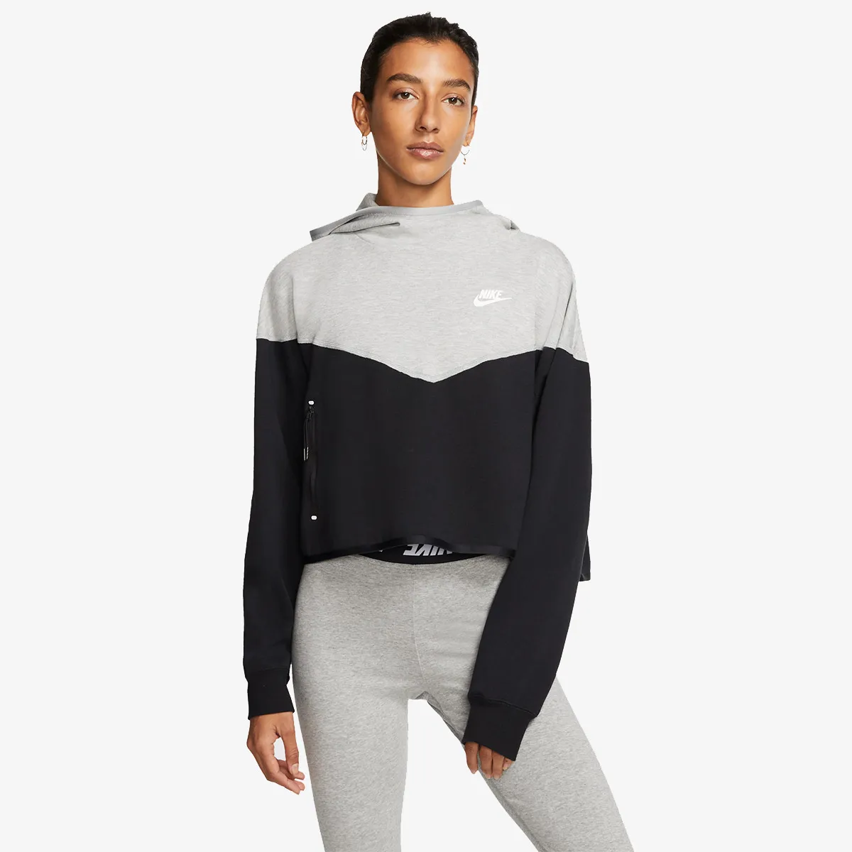 NIKE Hanorac W NSW TCH FLC PO HOODIE 