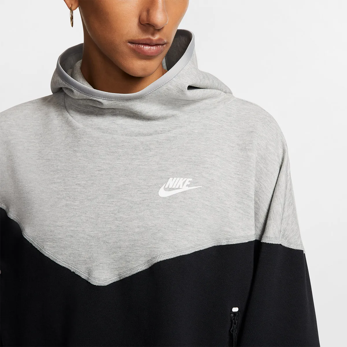 NIKE Hanorac W NSW TCH FLC PO HOODIE 