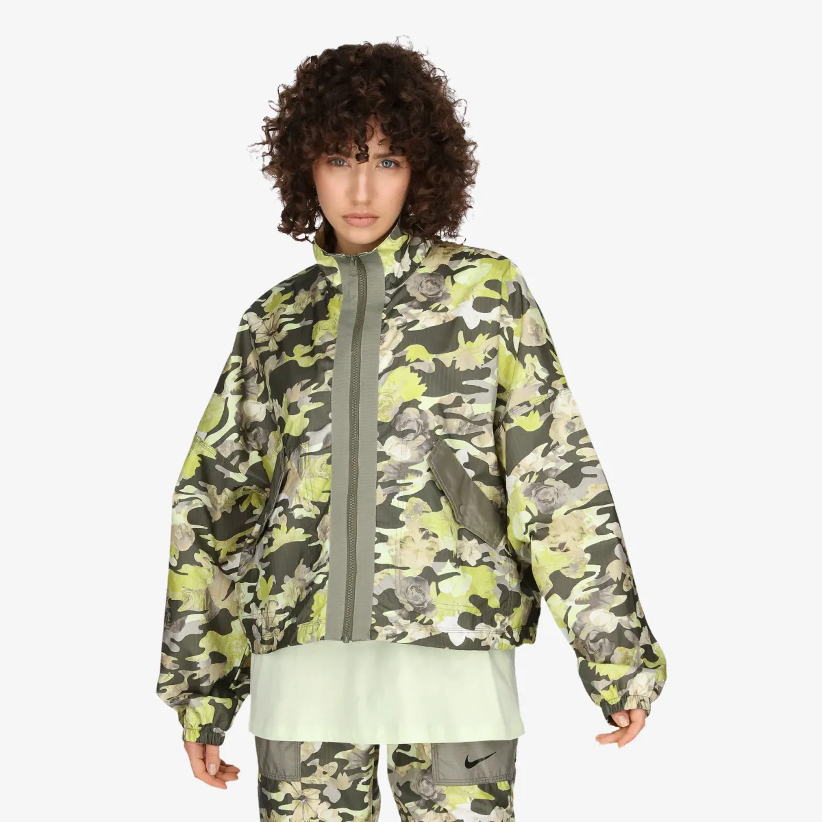 NIKE Jacheta W NSW WVN AOP JKT P&G 