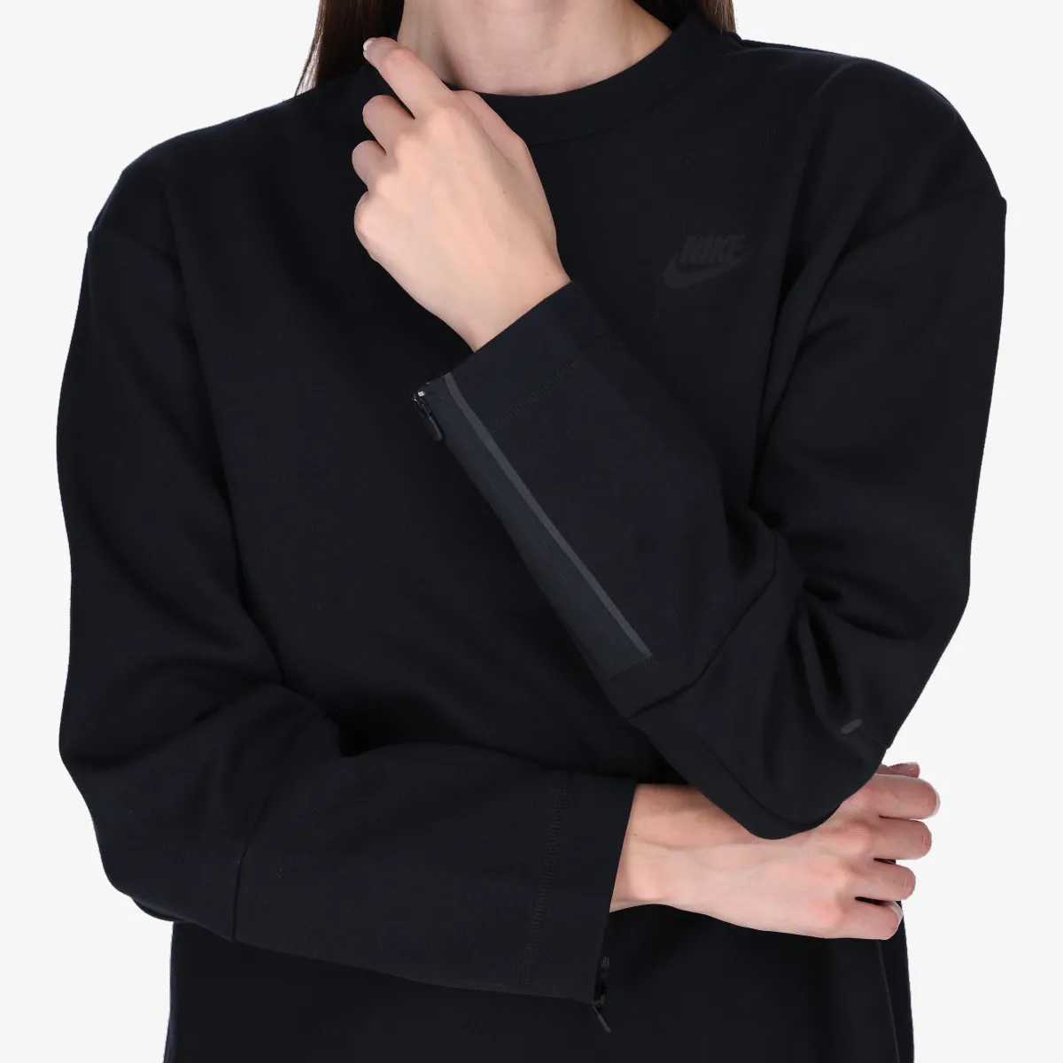 NIKE Rochie W NSW TCH FLC ESSNTL LS DRSS 