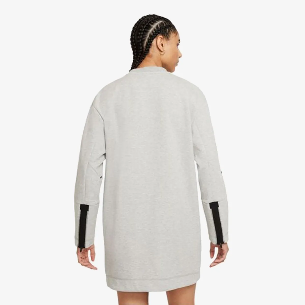 NIKE Rochie W NSW TCH FLC ESSNTL LS DRSS 