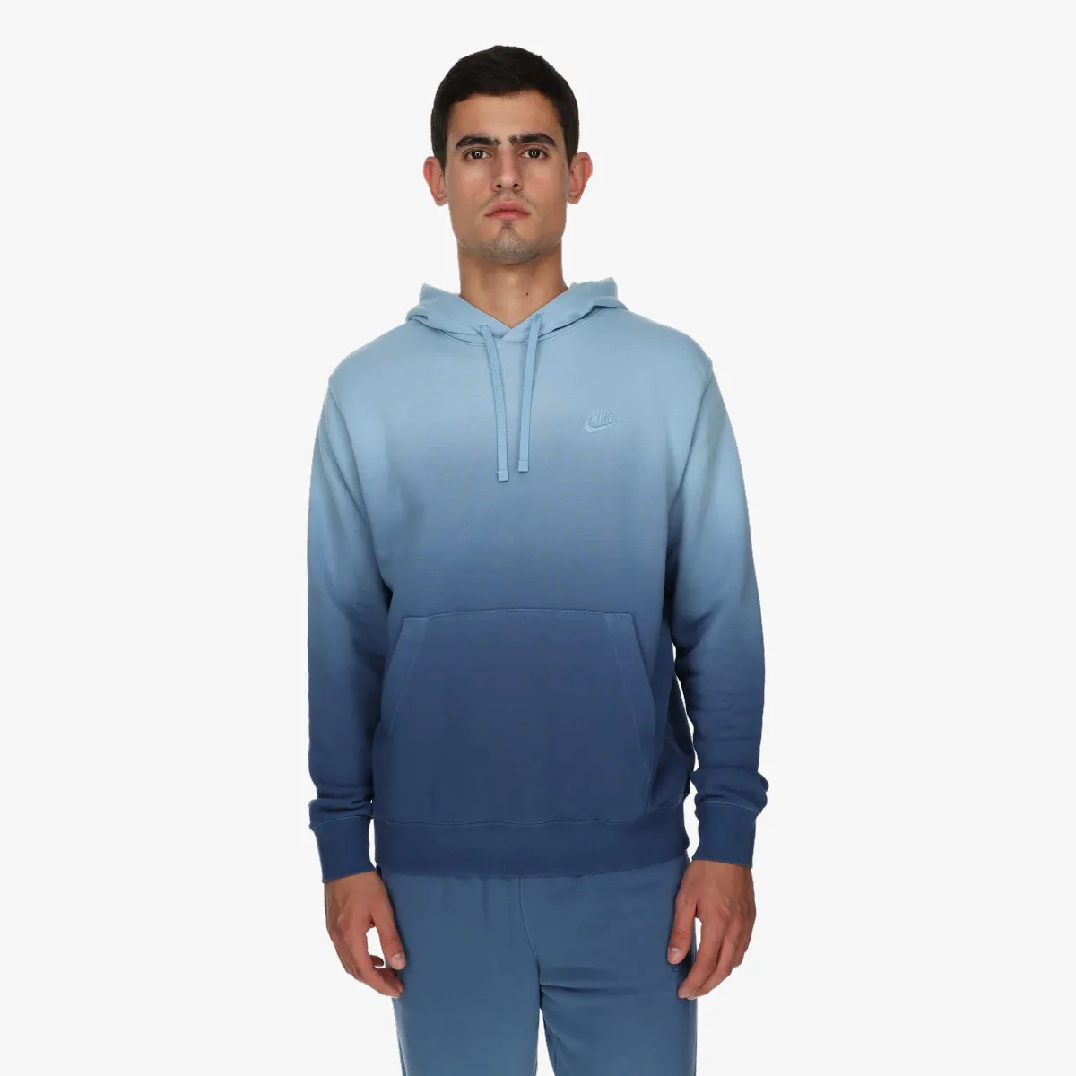 NIKE Hanorac M NK CLUB+ FT PO HD DIP DYE 
