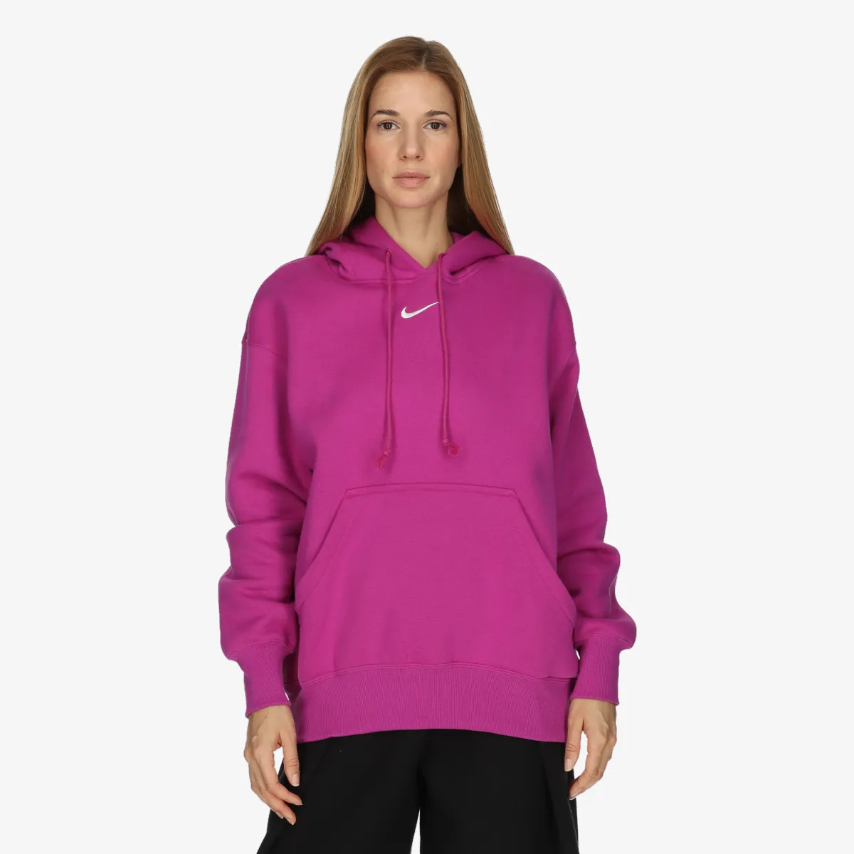 NIKE Hanorac W NSW PHNX FLC OS PO HOODIE 