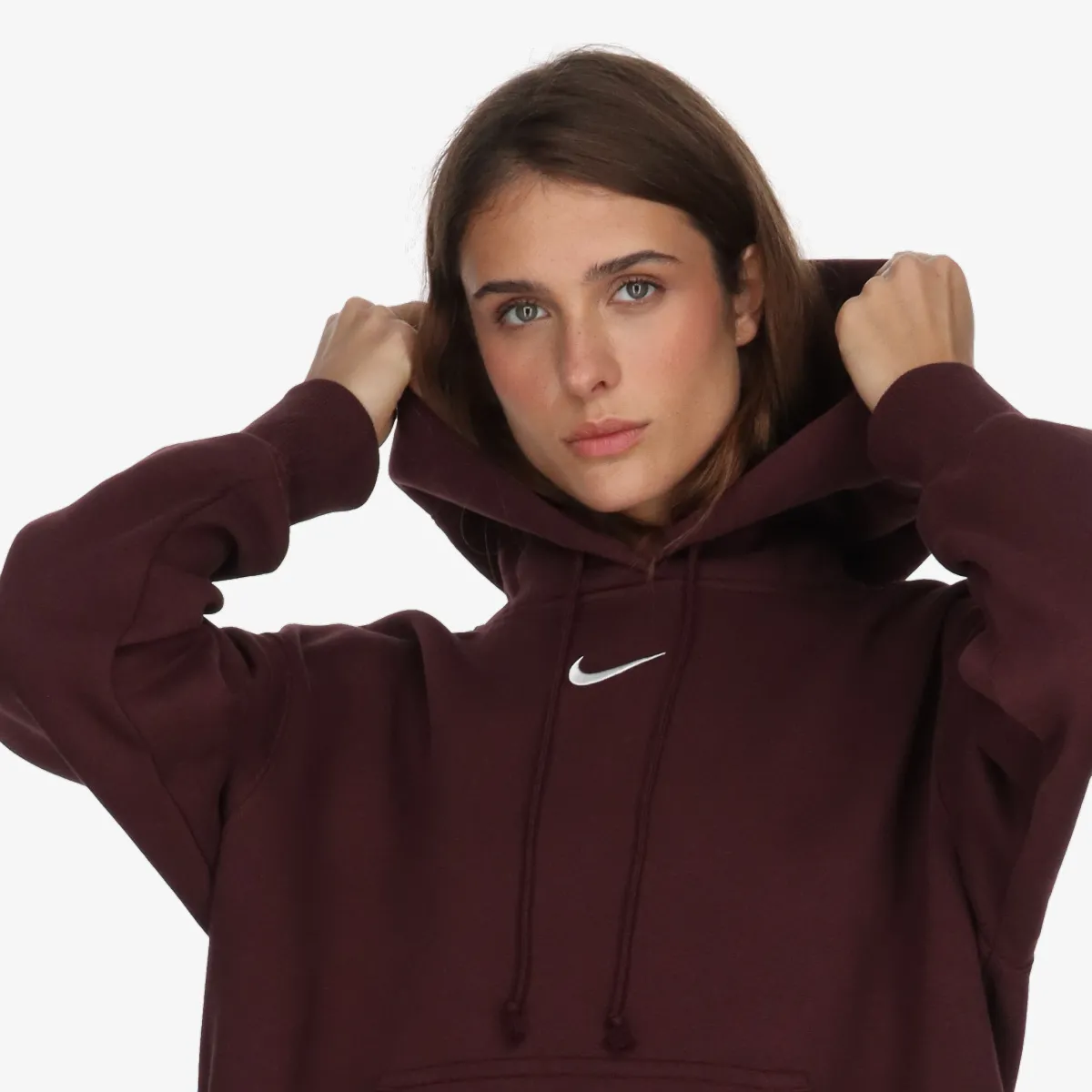 NIKE Hanorac W NSW PHNX FLC OS PO HOODIE 