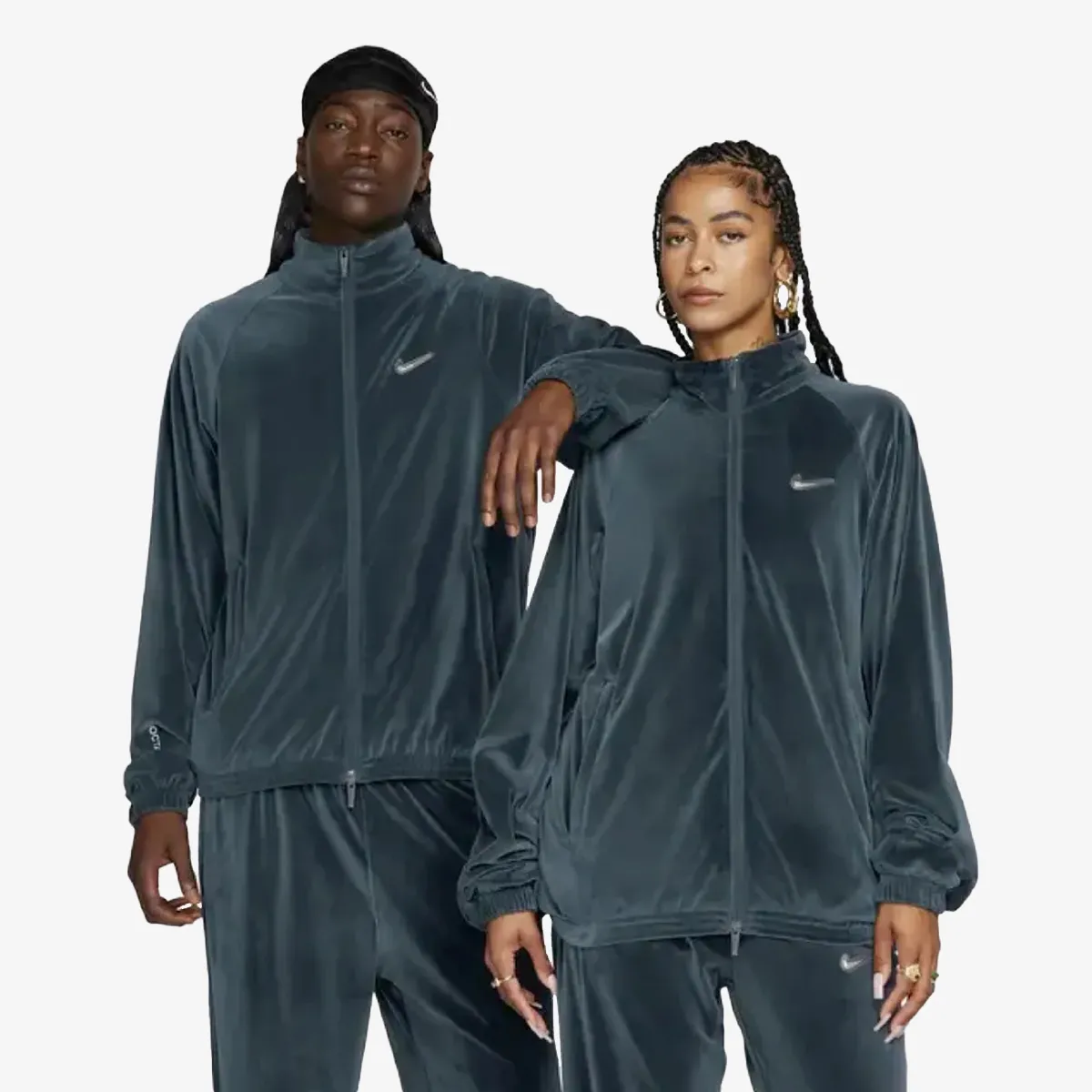 NIKE Hanorac Nike x NOCTA Swarovski Velour Zip Jacket 