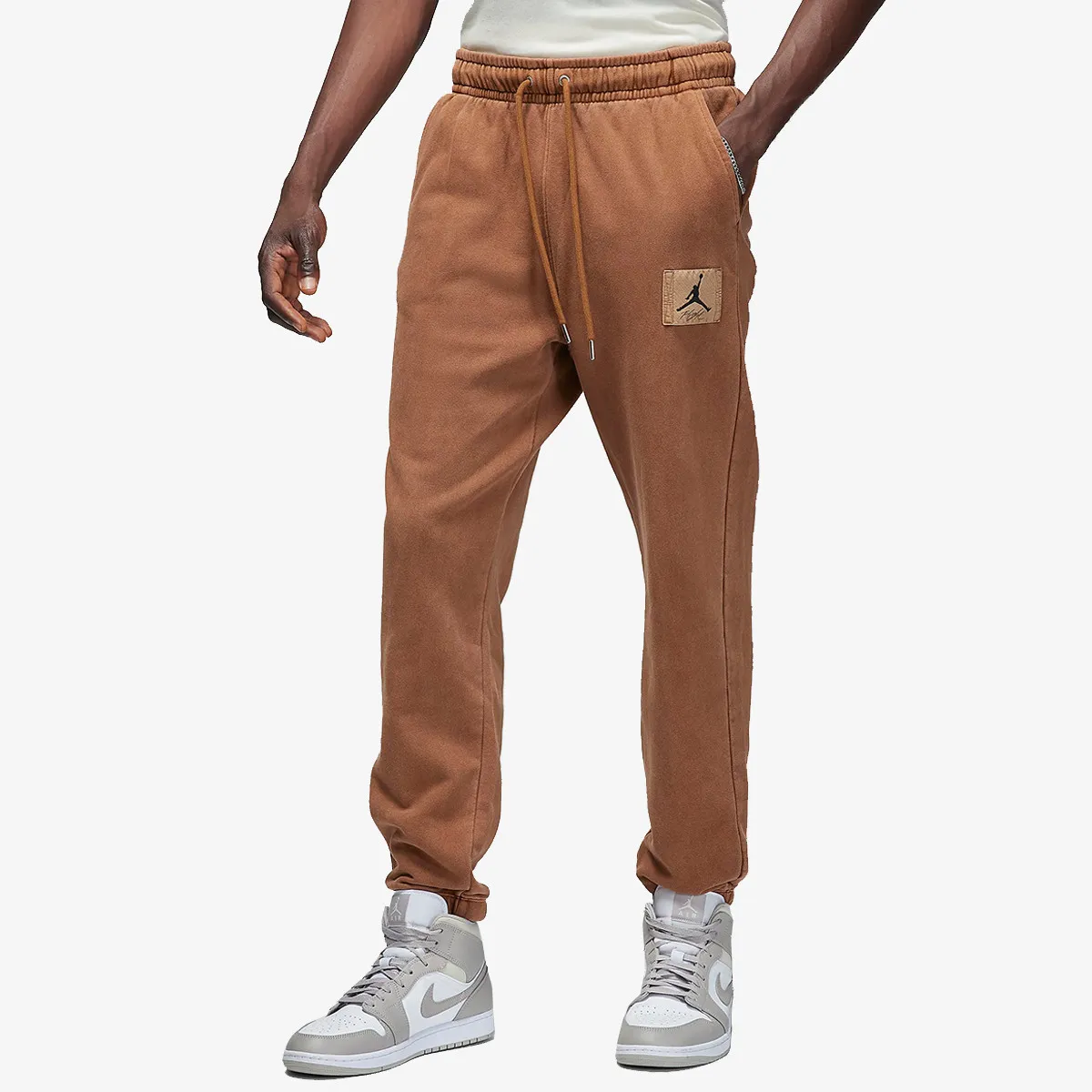 NIKE Pantaloni de trening M J ESS STMT WASH FLC PNT 