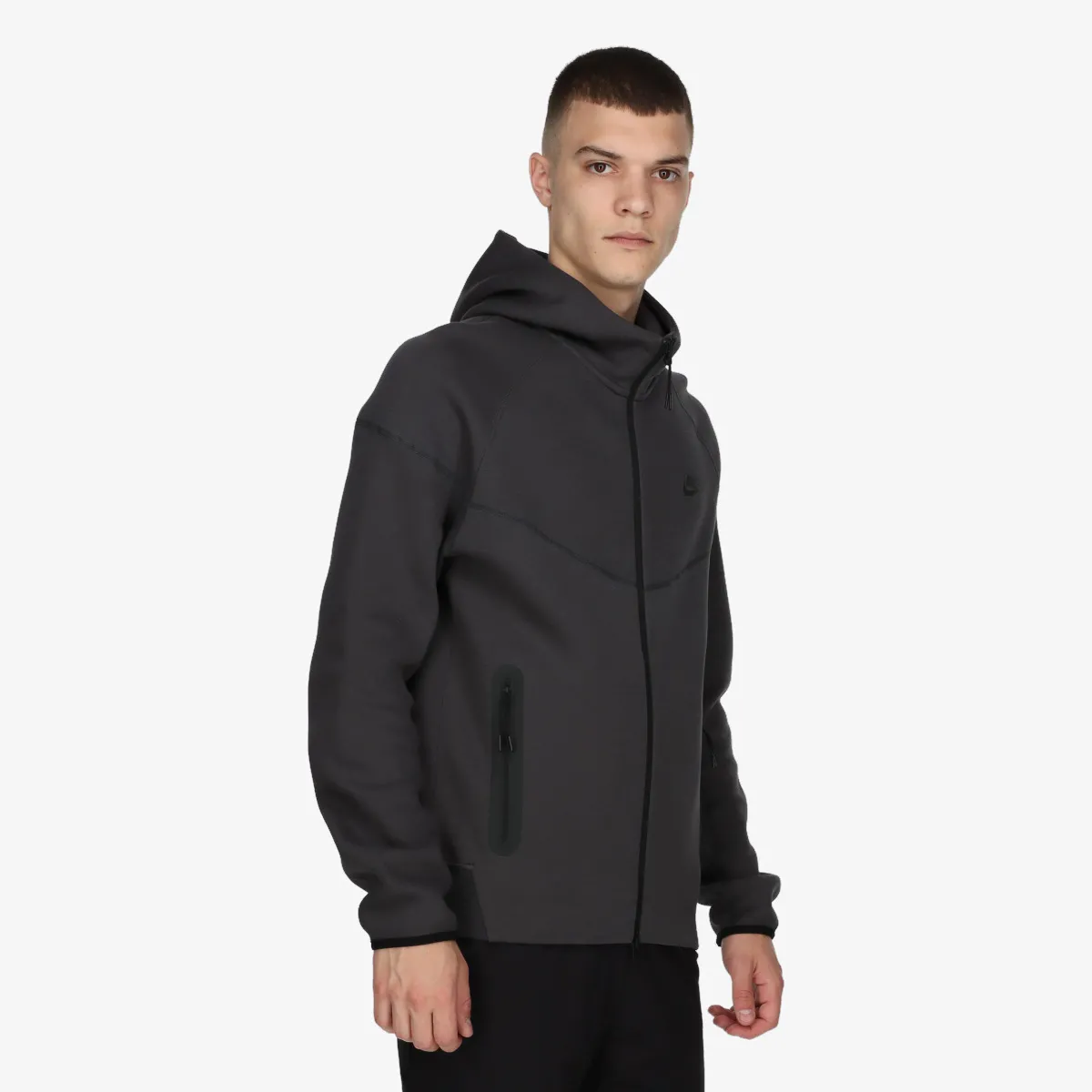 NIKE Hanorac M NK TCH FLC FZ WR HOODIE 