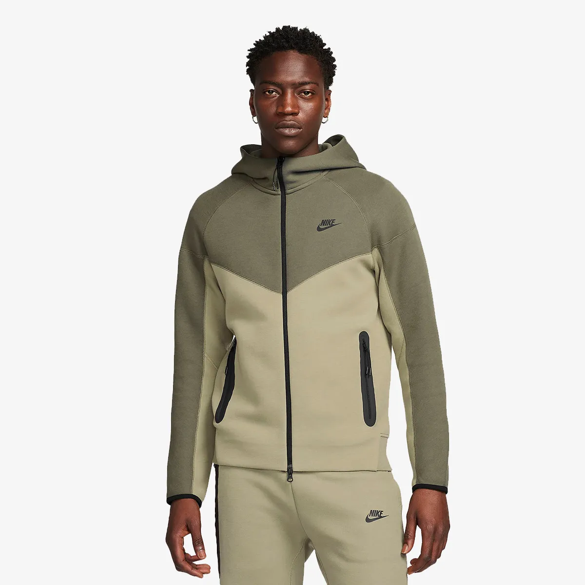 NIKE Hanorac M NK TCH FLC FZ WR HOODIE 