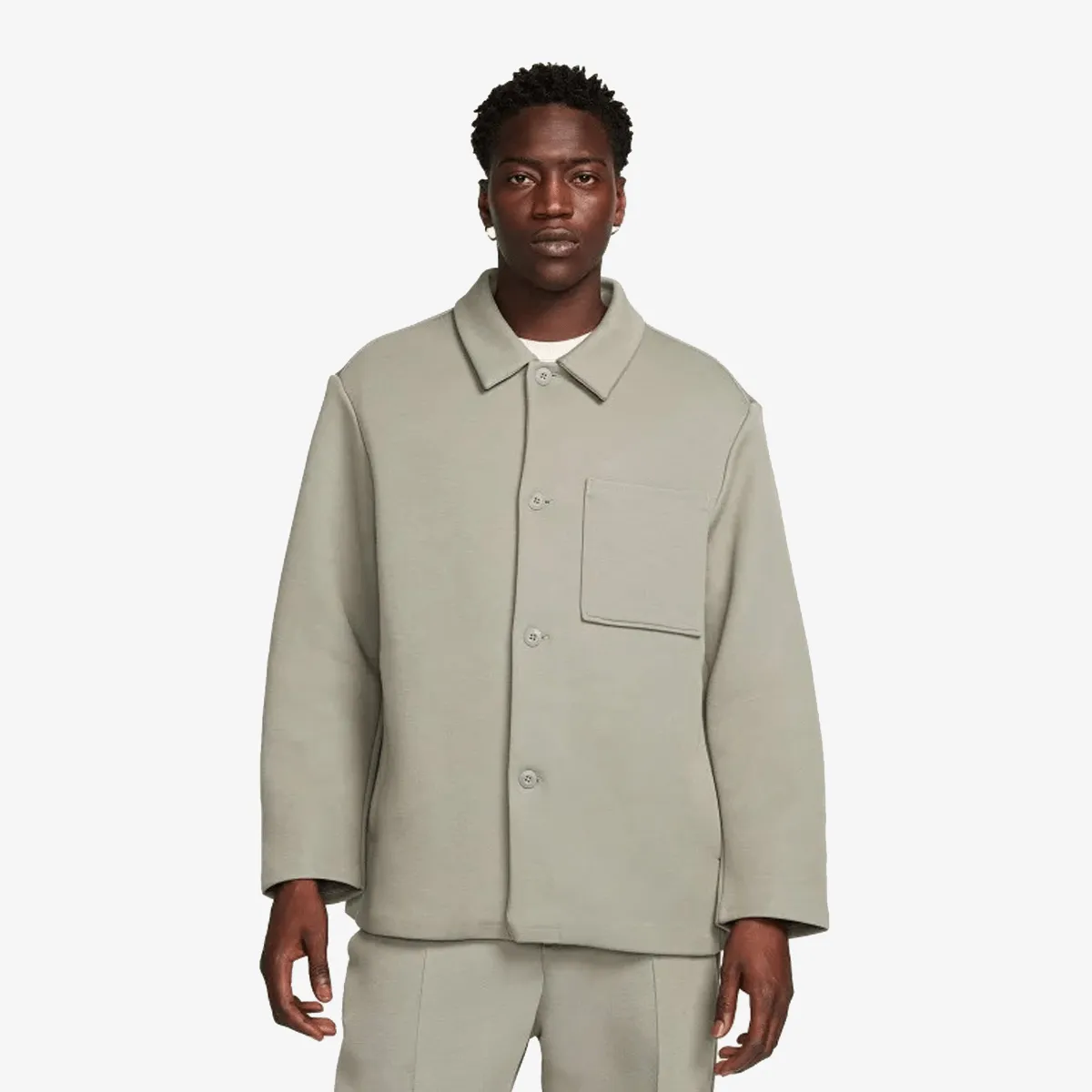 NIKE Jacheta M NK TCH FLC REIMAGINE SHACKET 