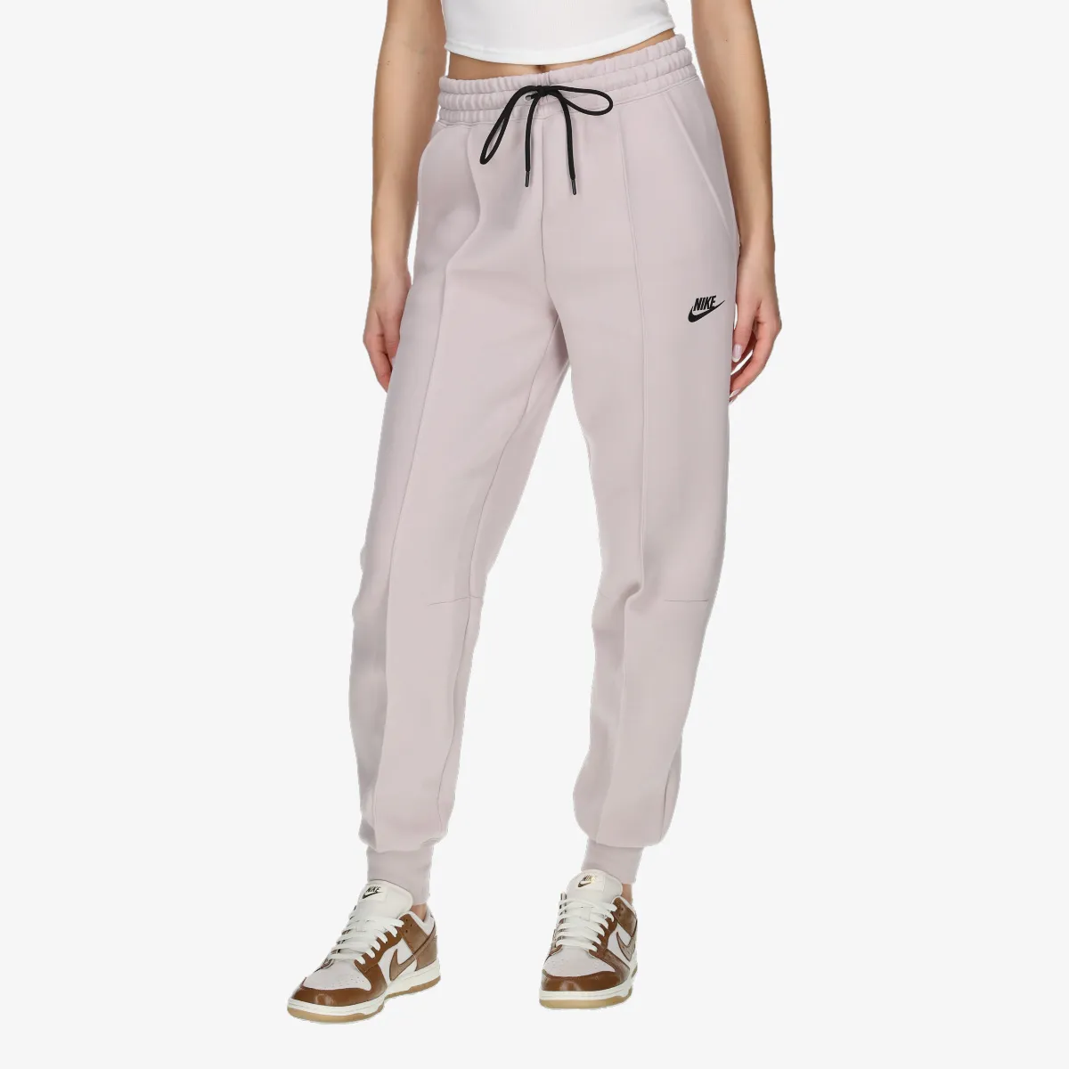 NIKE Pantaloni de trening W NSW TCH FLC MR JGGR