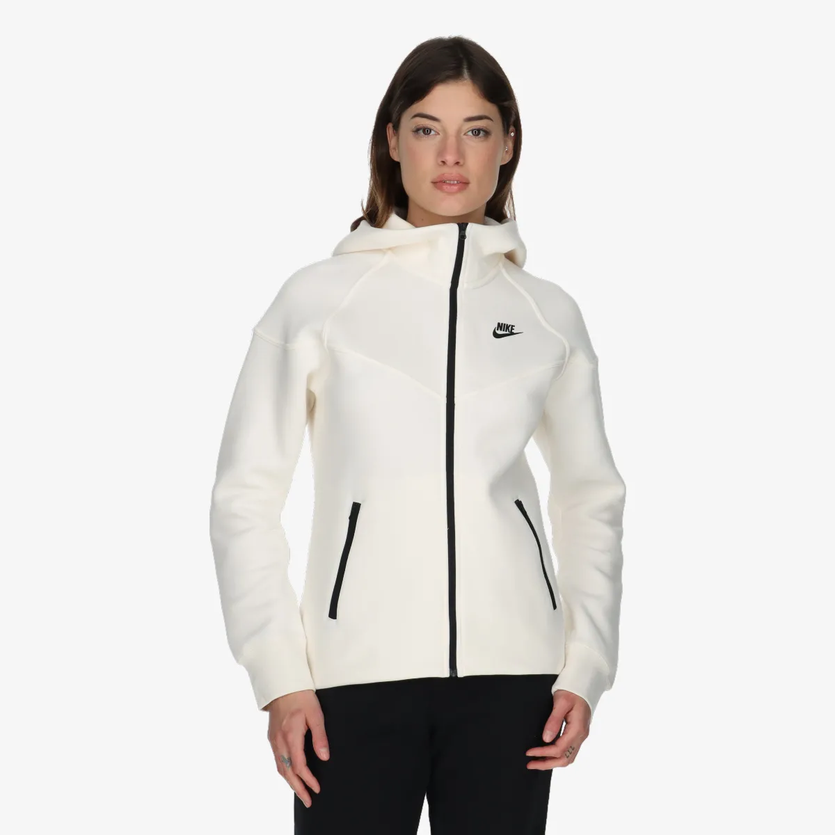 NIKE Hanorac W NSW TCH FLC WR FZ HDY 