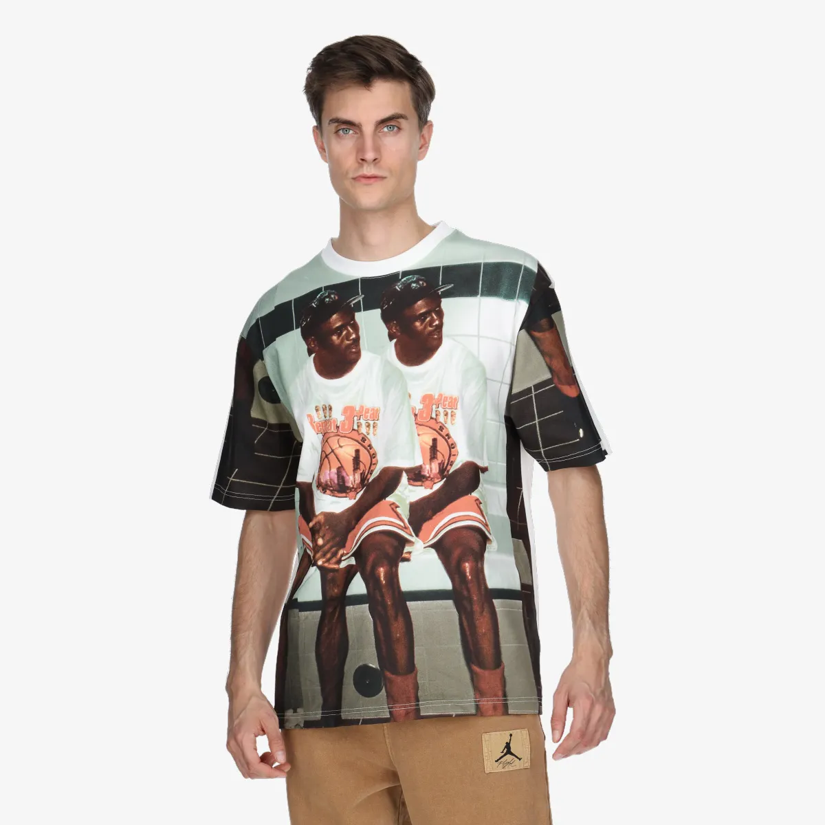 NIKE Tricou M J FLT HRTG 85 NB SS CREW 