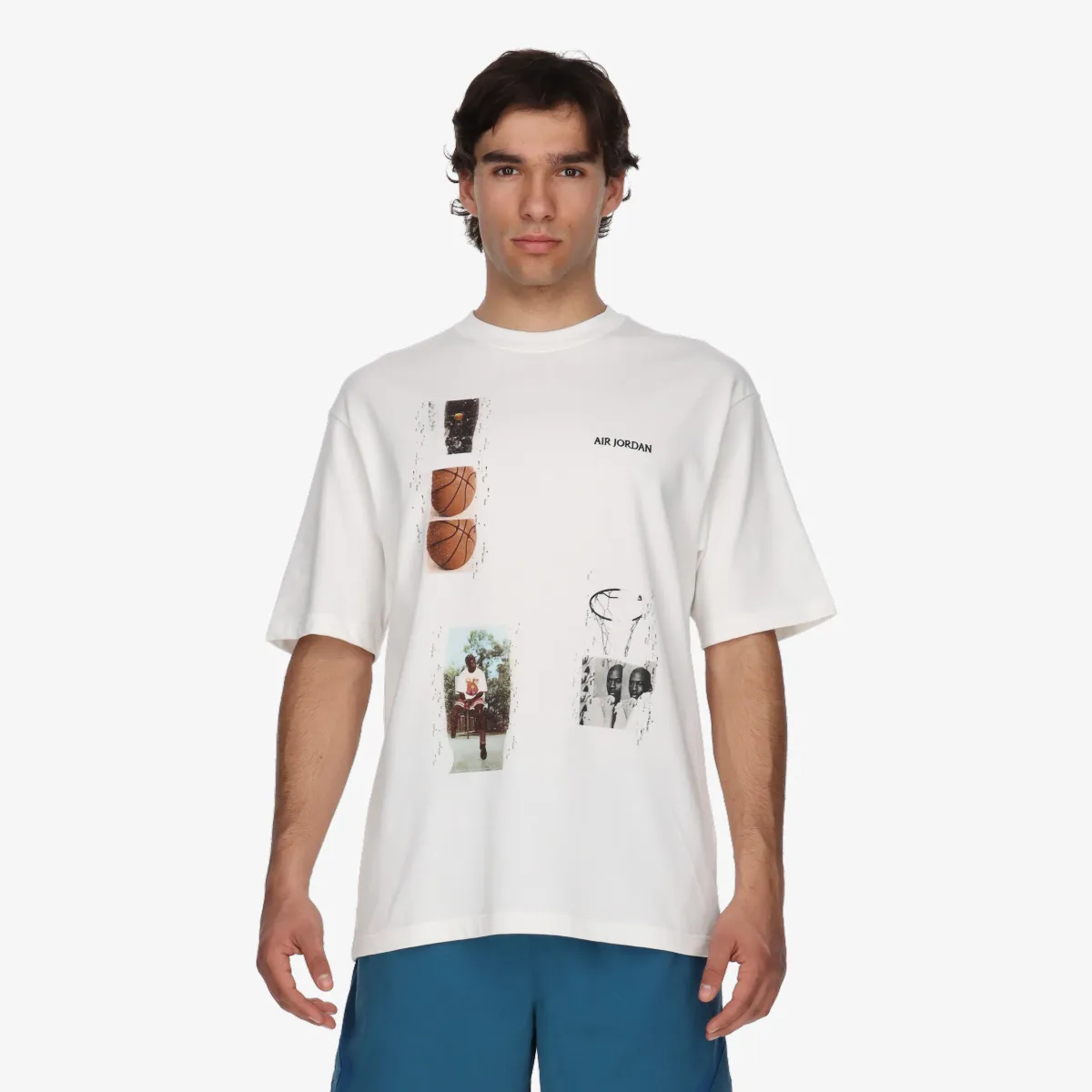 NIKE Tricou M J FLT HRTG 85 NB SS CREW 