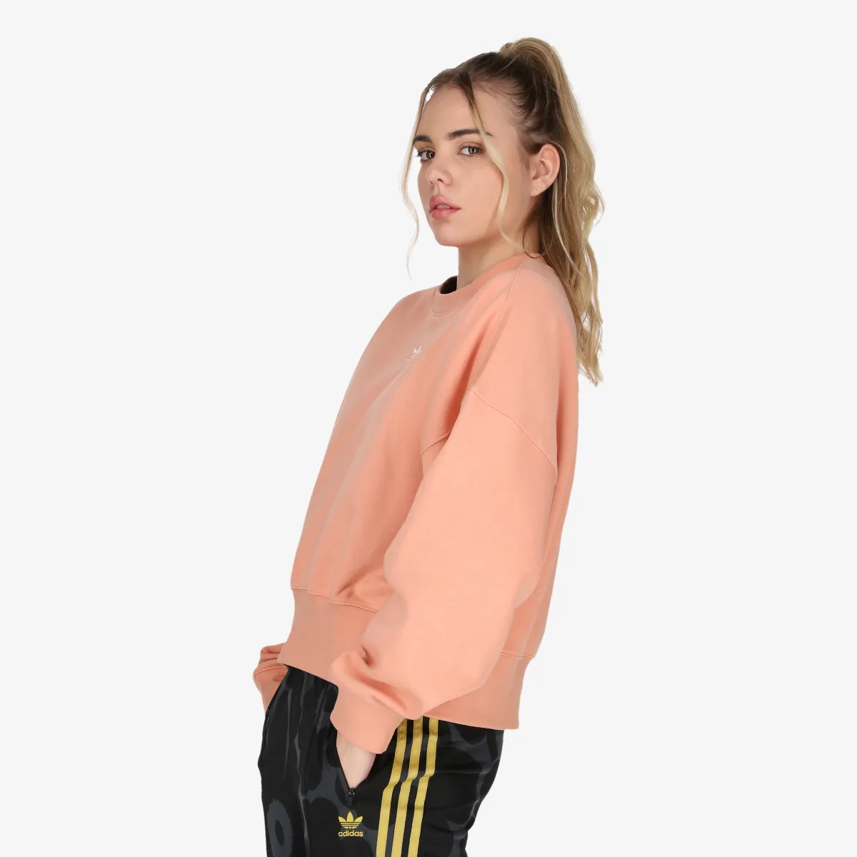ADIDAS Tricou maneca lunga SWEATSHIRT