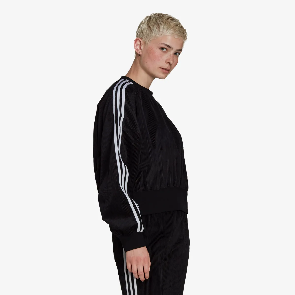 ADIDAS Tricou maneca lunga SWEATSHIRT