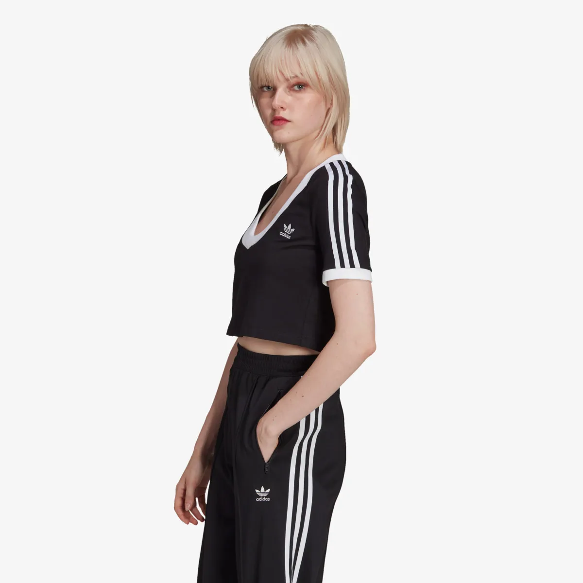 ADIDAS Tricou CROPPED TEE