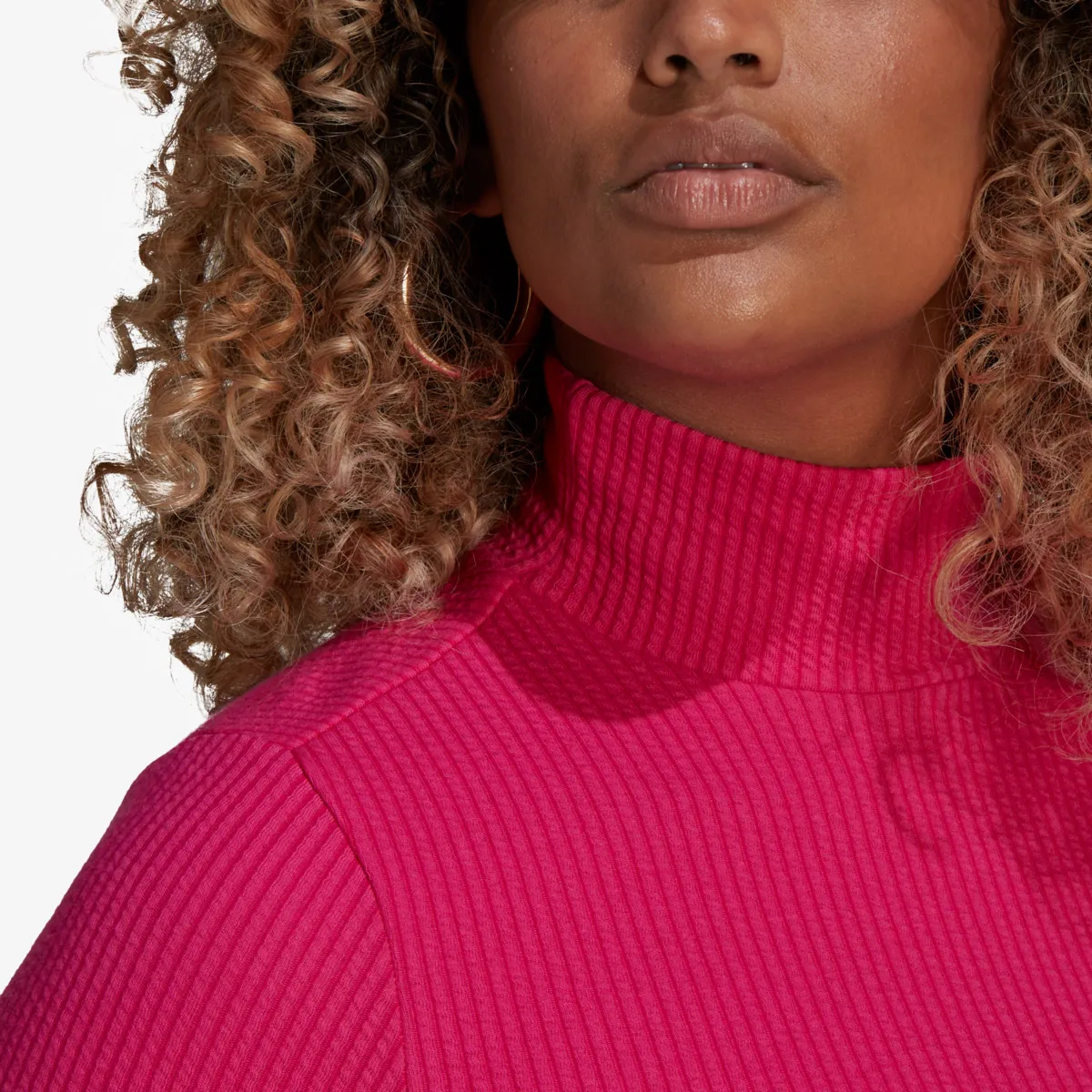 ADIDAS Tricou maneca lunga CROPPED RIB LS 