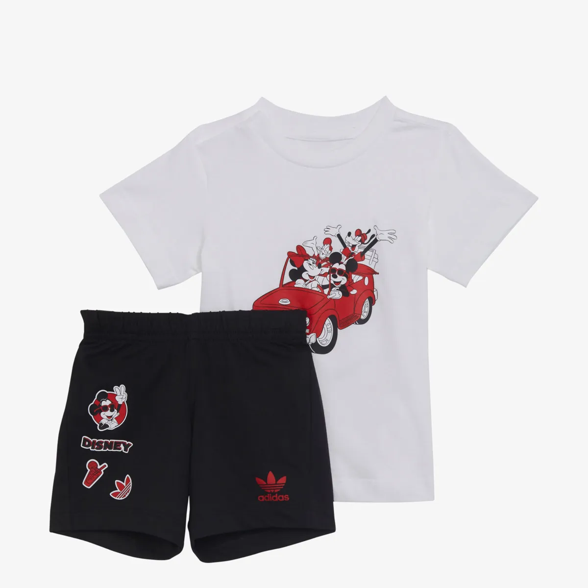 ADIDAS TRICOU SI PANTALONI SCURTI SHORT TEE SET