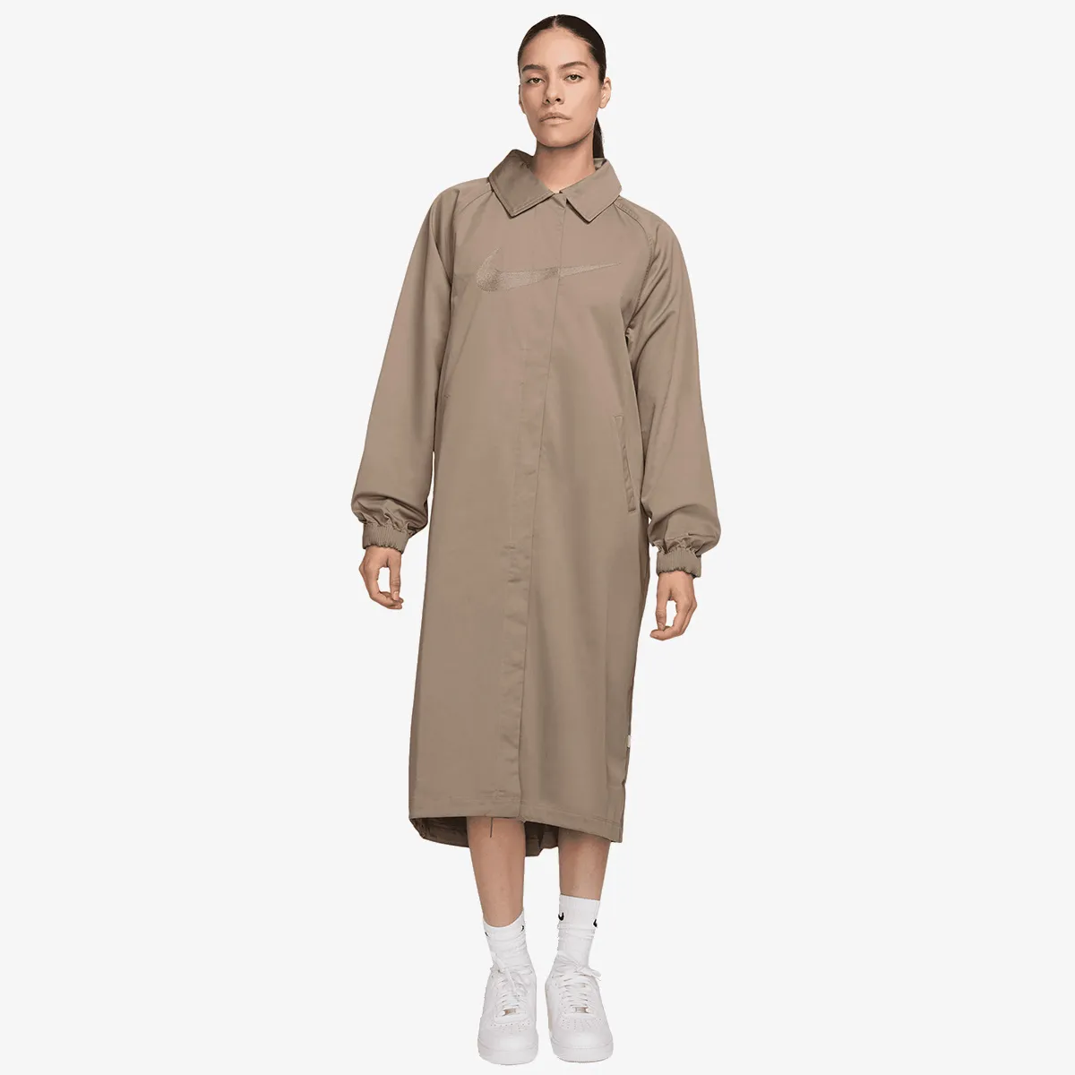 NIKE Jacheta W NSW CLLCTN TWILL TRENCH 