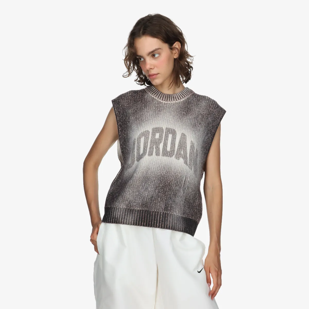 NIKE Tricou W J FLT KNIT VEST GFX 